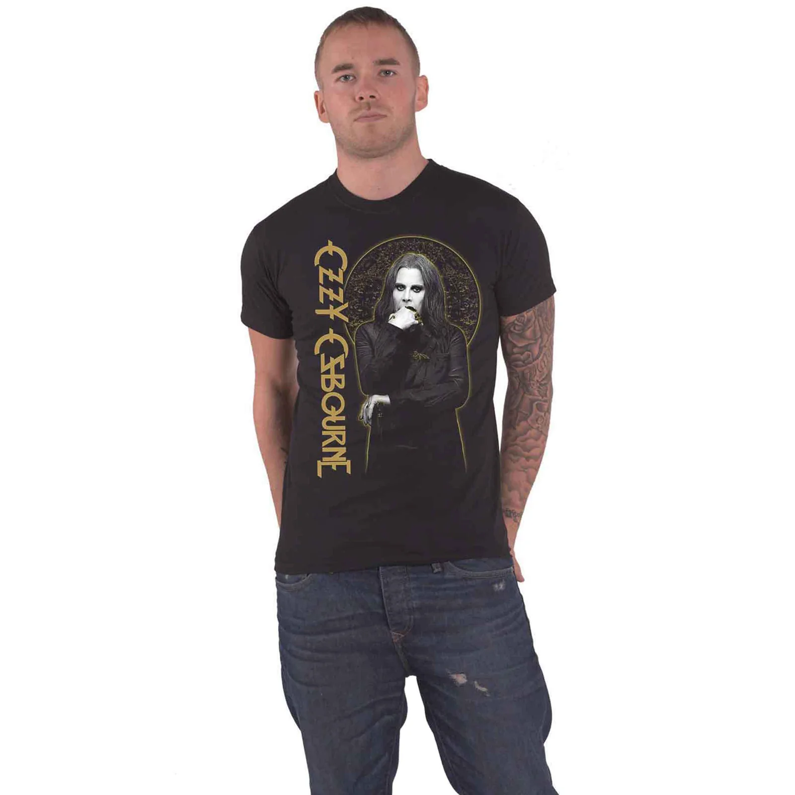 OZZY OSBOURNE - PATIENT NO. 9 GOLD GRAPHIC - T-Shirt Black - Image 2