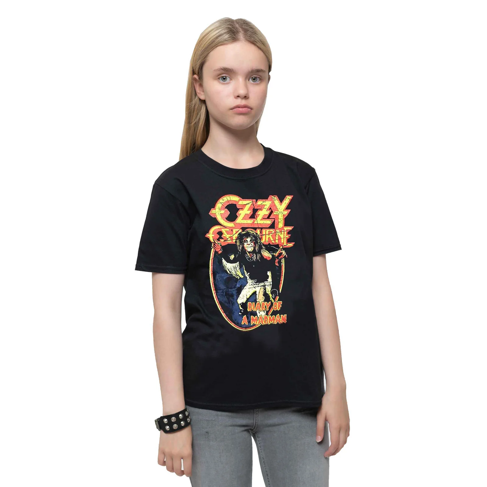 OZZY OSBOURNE - VINTAGE DIARY OF A MADMAN - Kids T-Shirt Black - Image 2