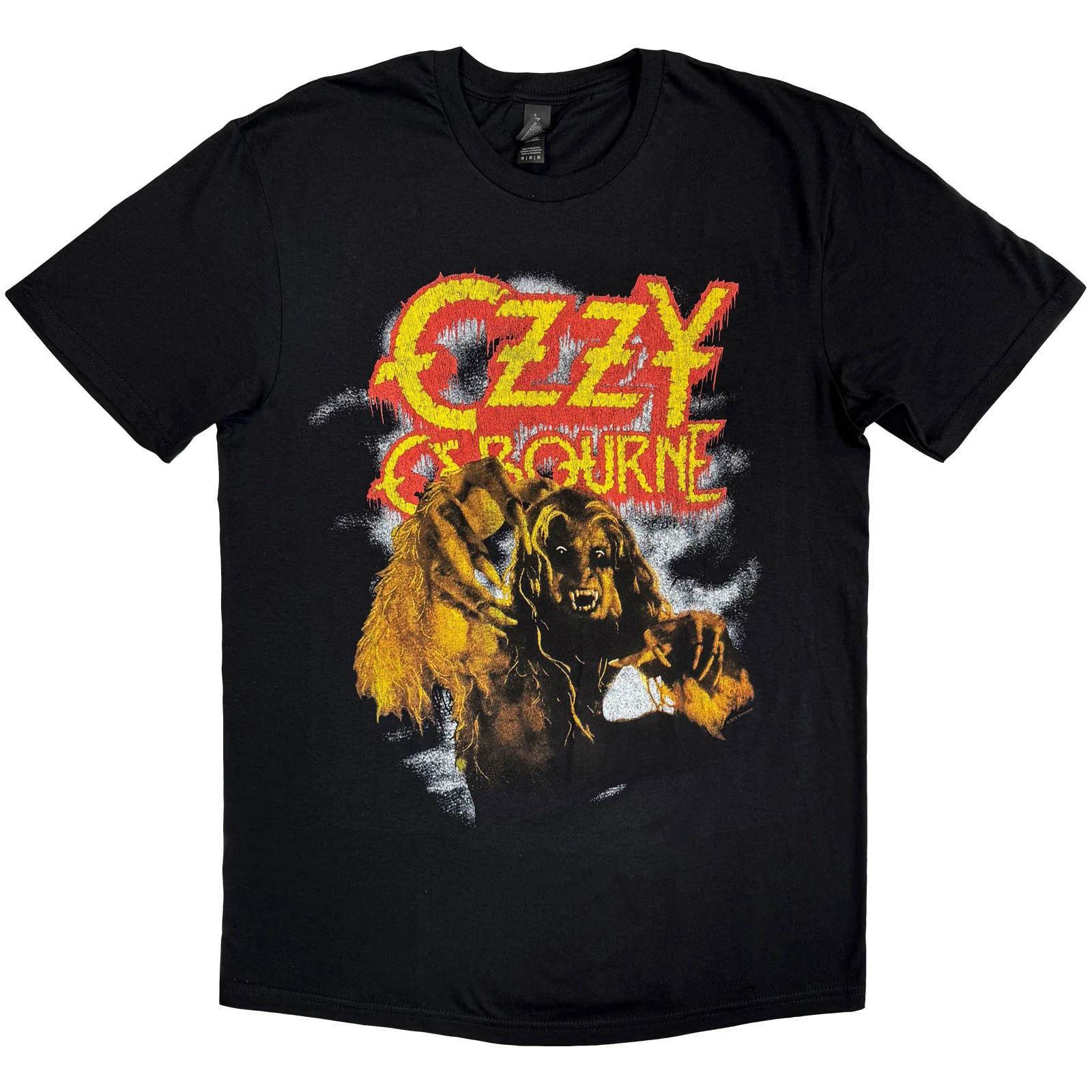 OZZY OSBOURNE - VINTAGE WEREWOLF - T-Shirt Black