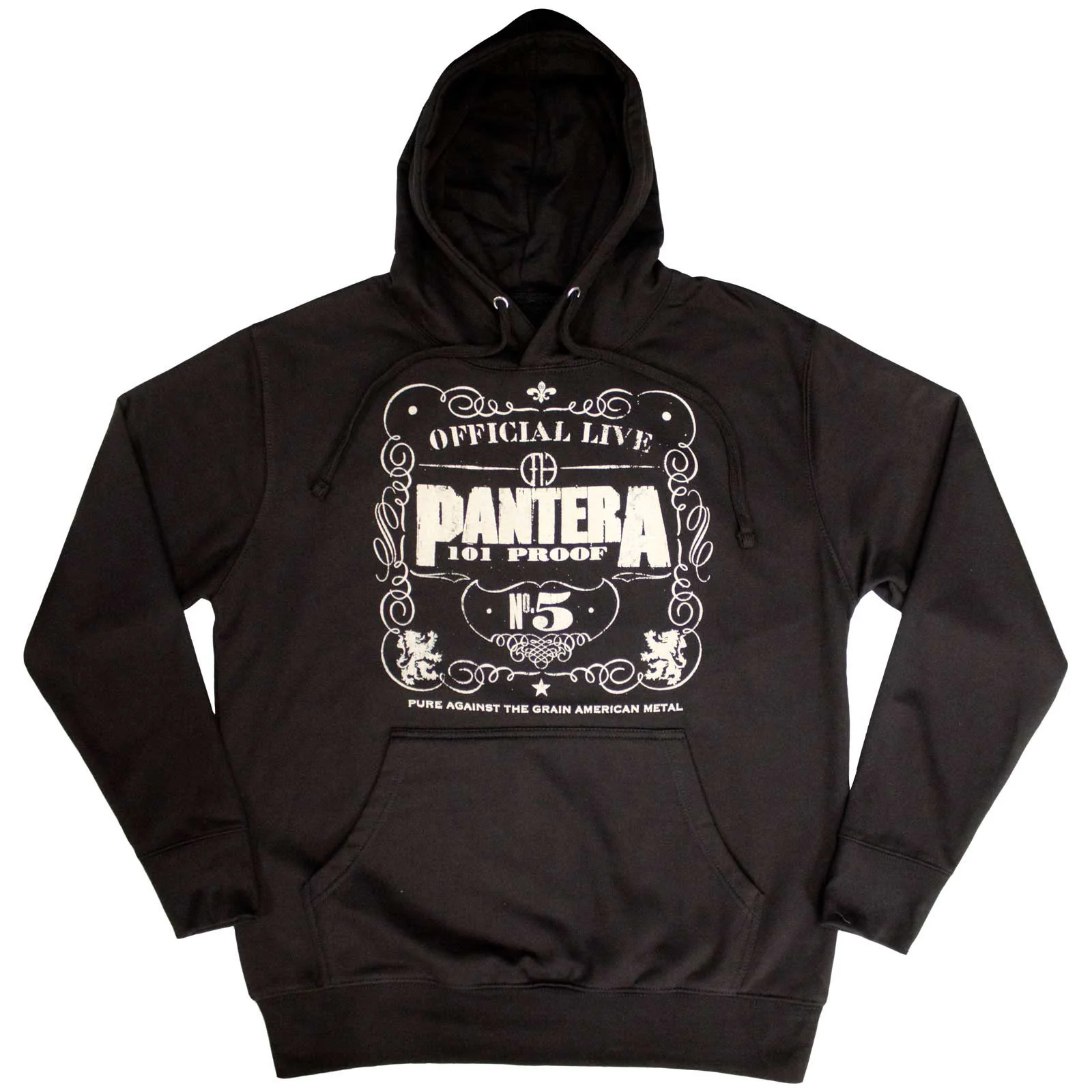 PANTERA - 101 PROOF - Pullover Hoodie Black