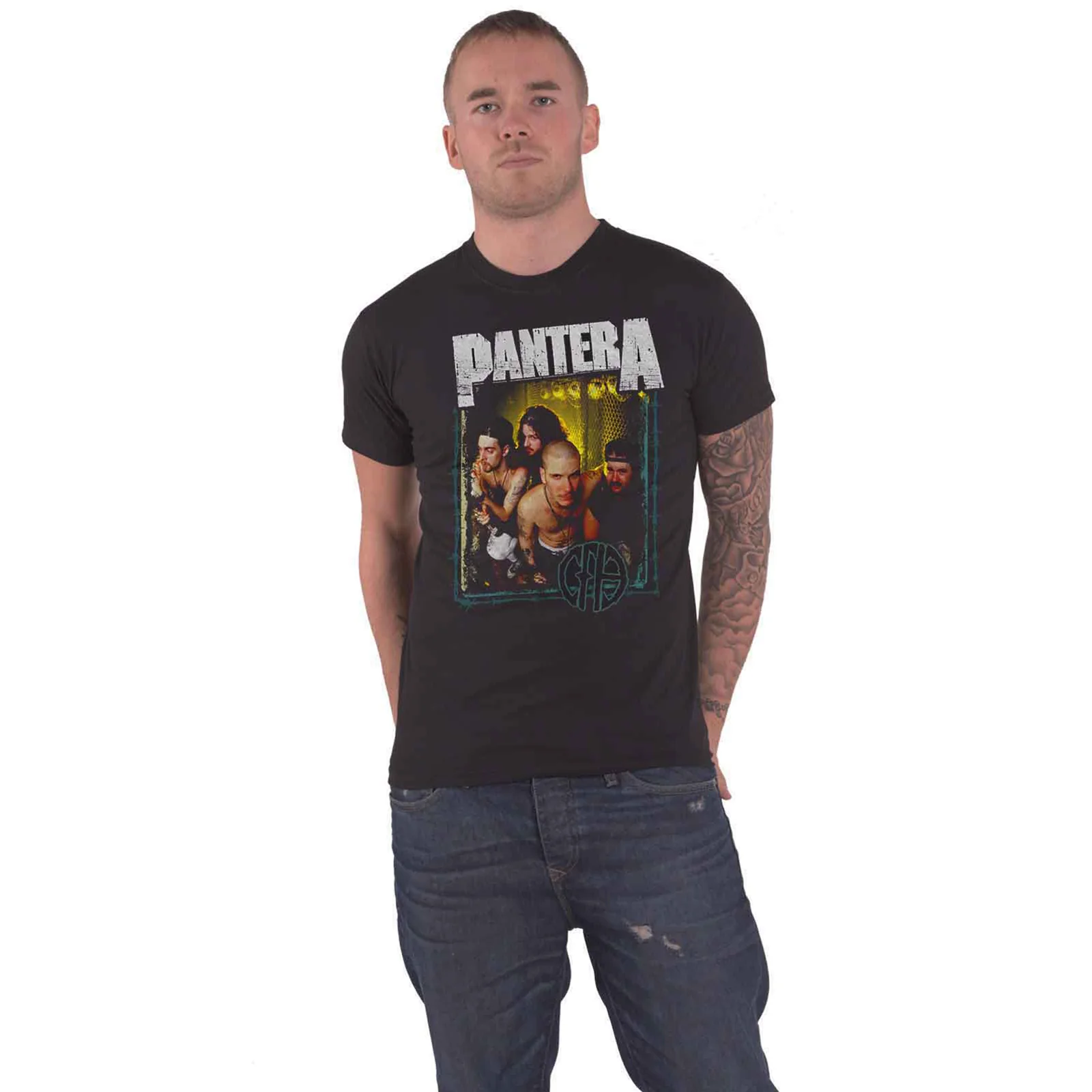 PANTERA - BARBED - T-Shirt Black - Image 2