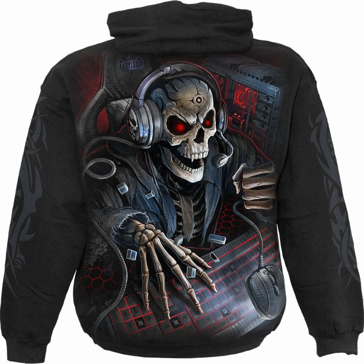 PC GAMER - Hoody Black - Image 2