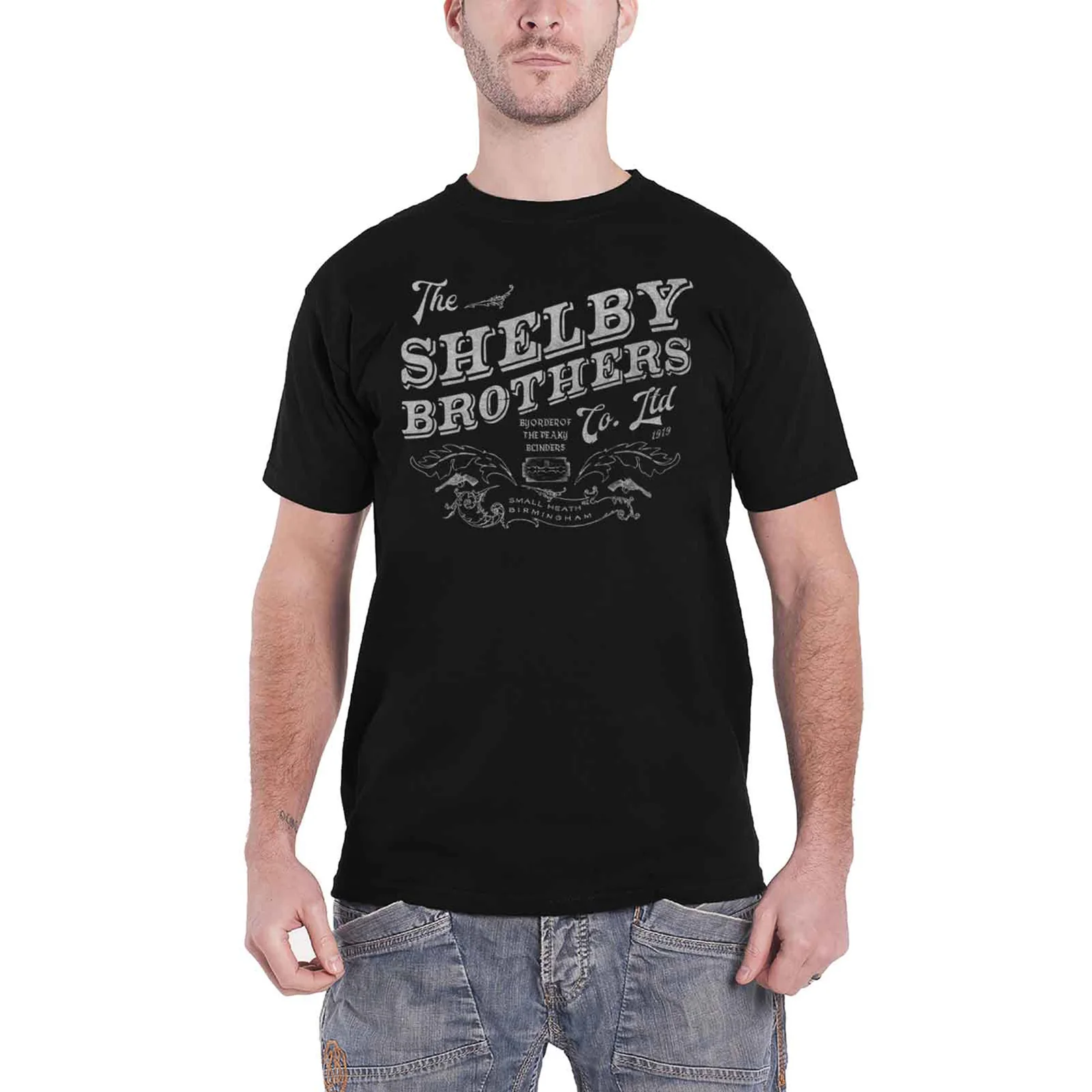 PEAKY BLINDERS - THE SHELBY BROTHERS - T-Shirt Black - Image 2