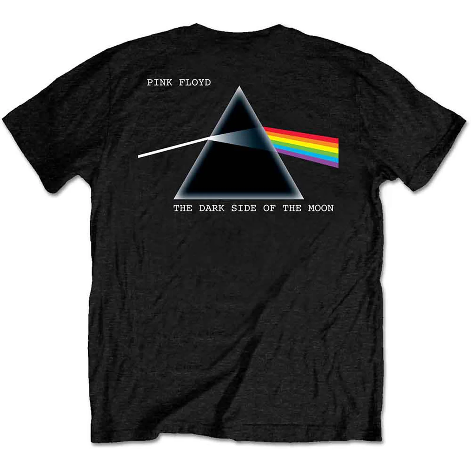 PINK FLOYD - DARK SIDE OF THE MOON PRISM - Retail Pack T-Shirt Black (Back Print) - Image 2