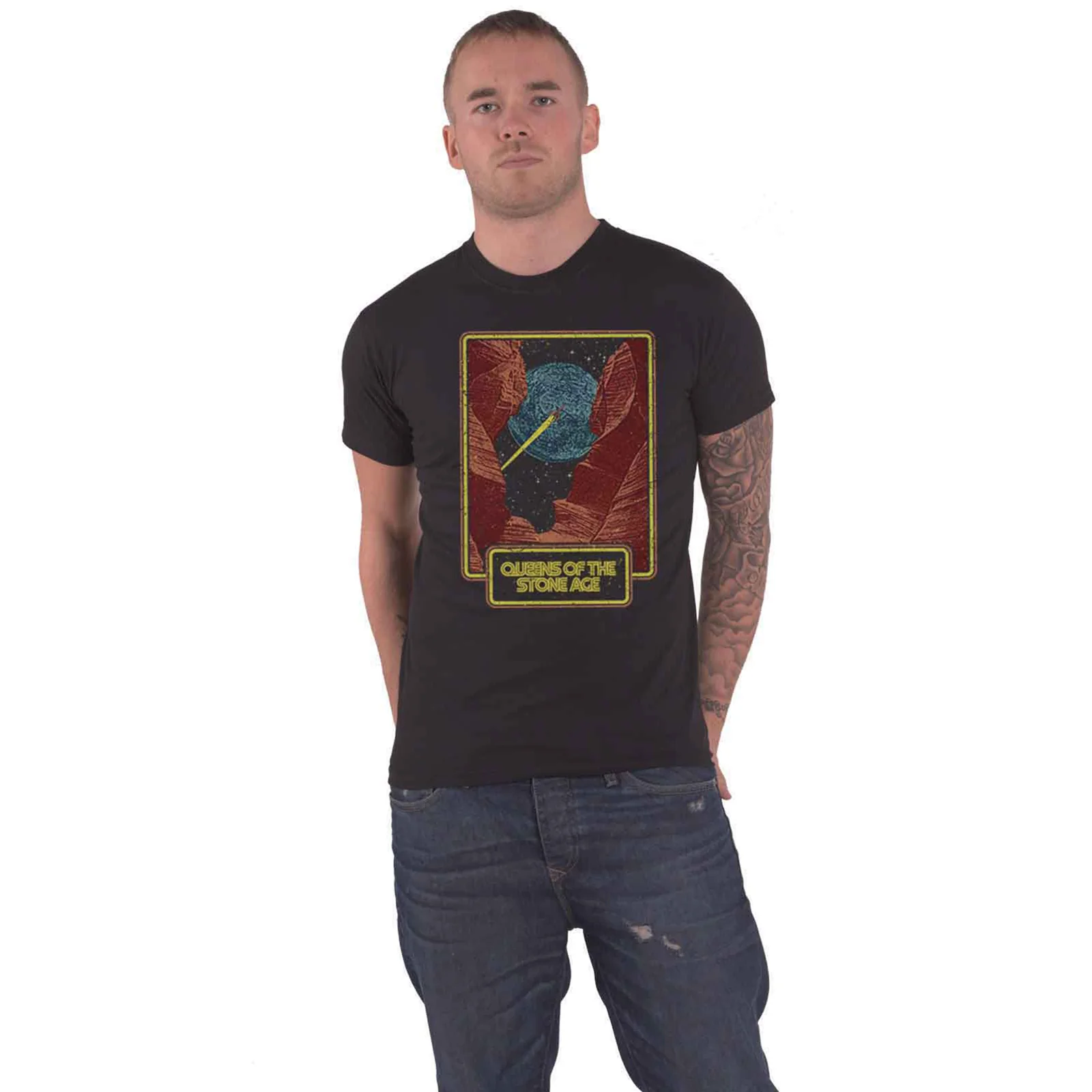 QUEENS OF THE STONE AGE - CANYON - T-Shirt Black - Image 2