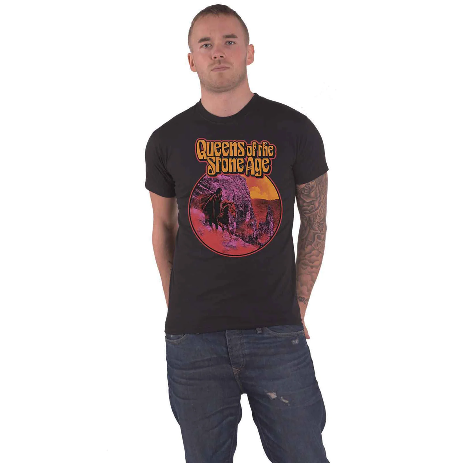 QUEENS OF THE STONE AGE - HELL RIDE - T-Shirt Black - Image 2