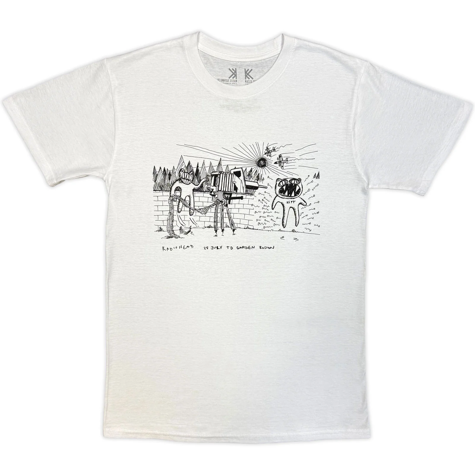 RADIOHEAD - DESPOT - Organic T-Shirt White