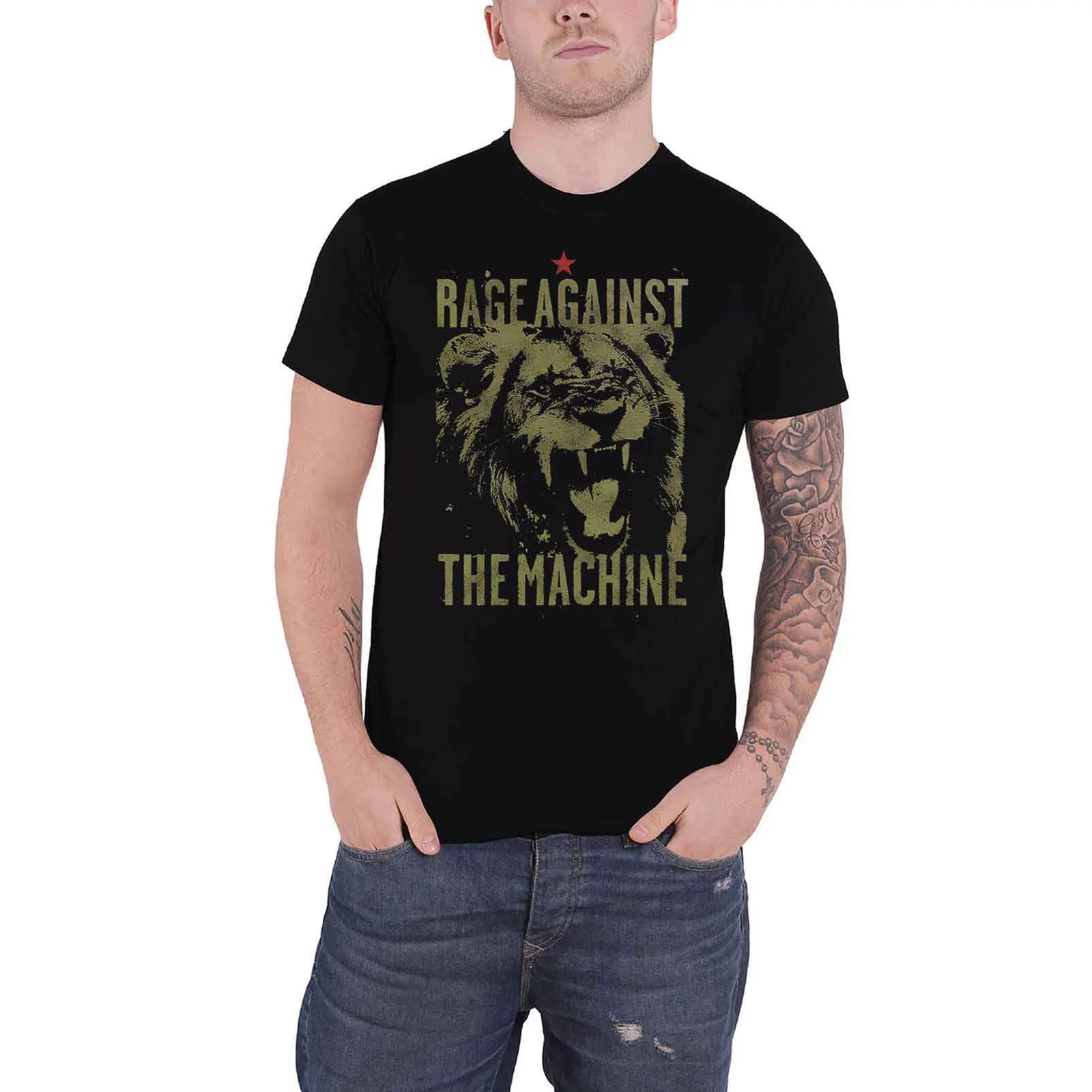 RAGE AGAINST THE MACHINE - PRIDE - T-Shirt Black - Image 2