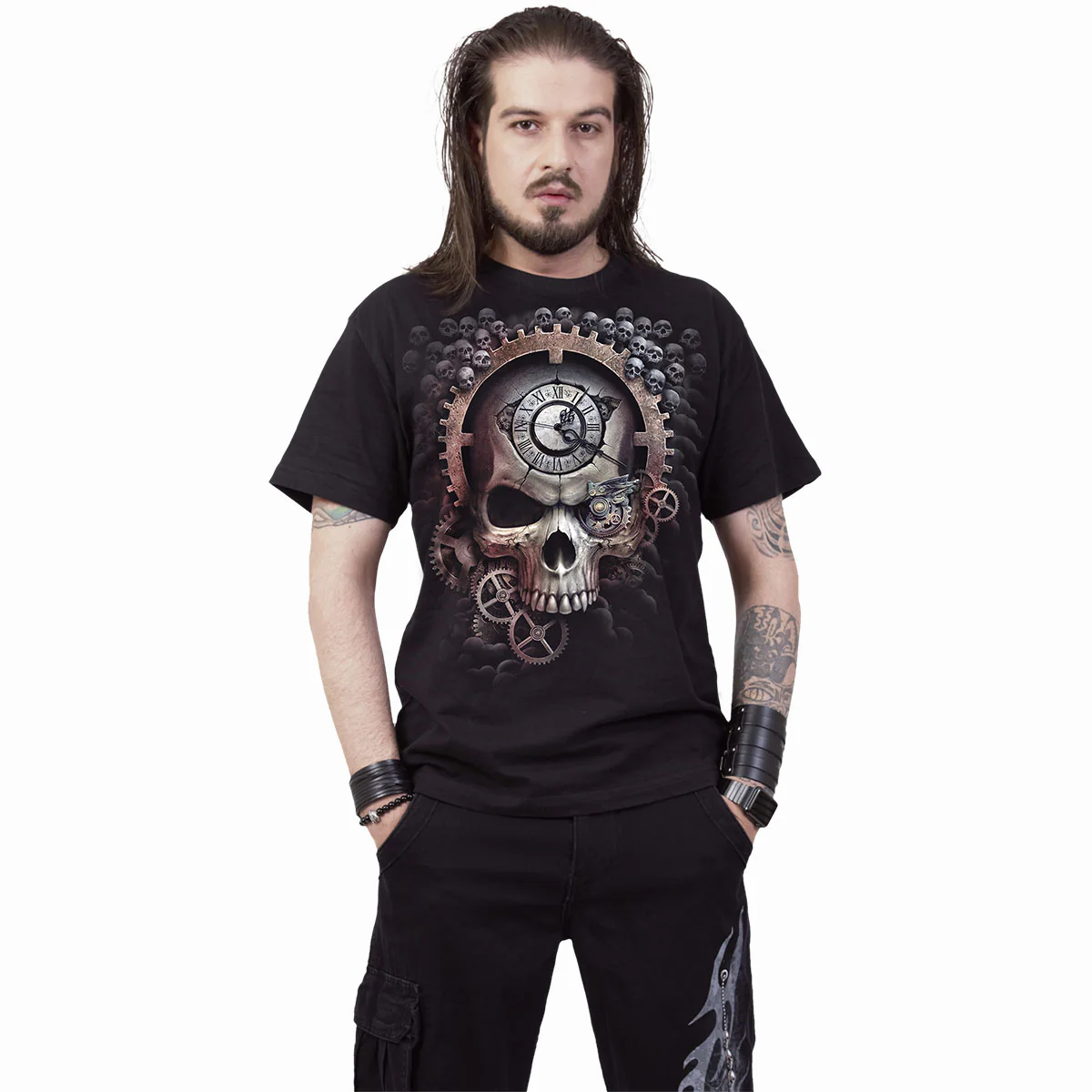 REAPER TIME - T-Shirt Black - Image 3