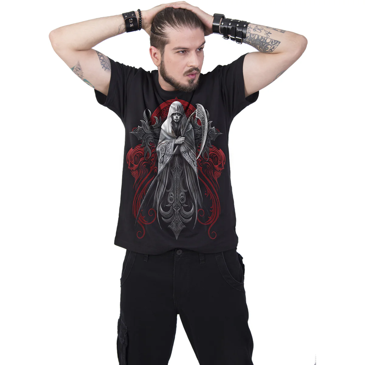 REAPERESS - T-Shirt Black - Image 3