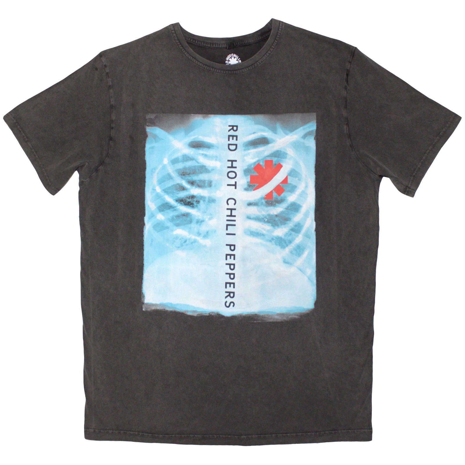 RED HOT CHILI PEPPERS - X-RAY - Stone Wash T-Shirt Grey