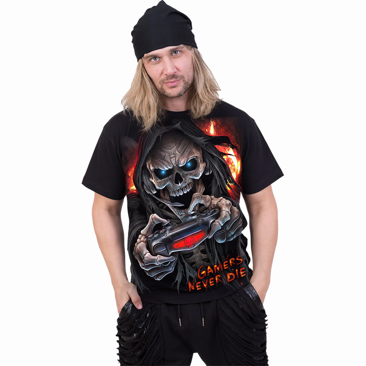 RESPAWN - T-Shirt Black - Image 3