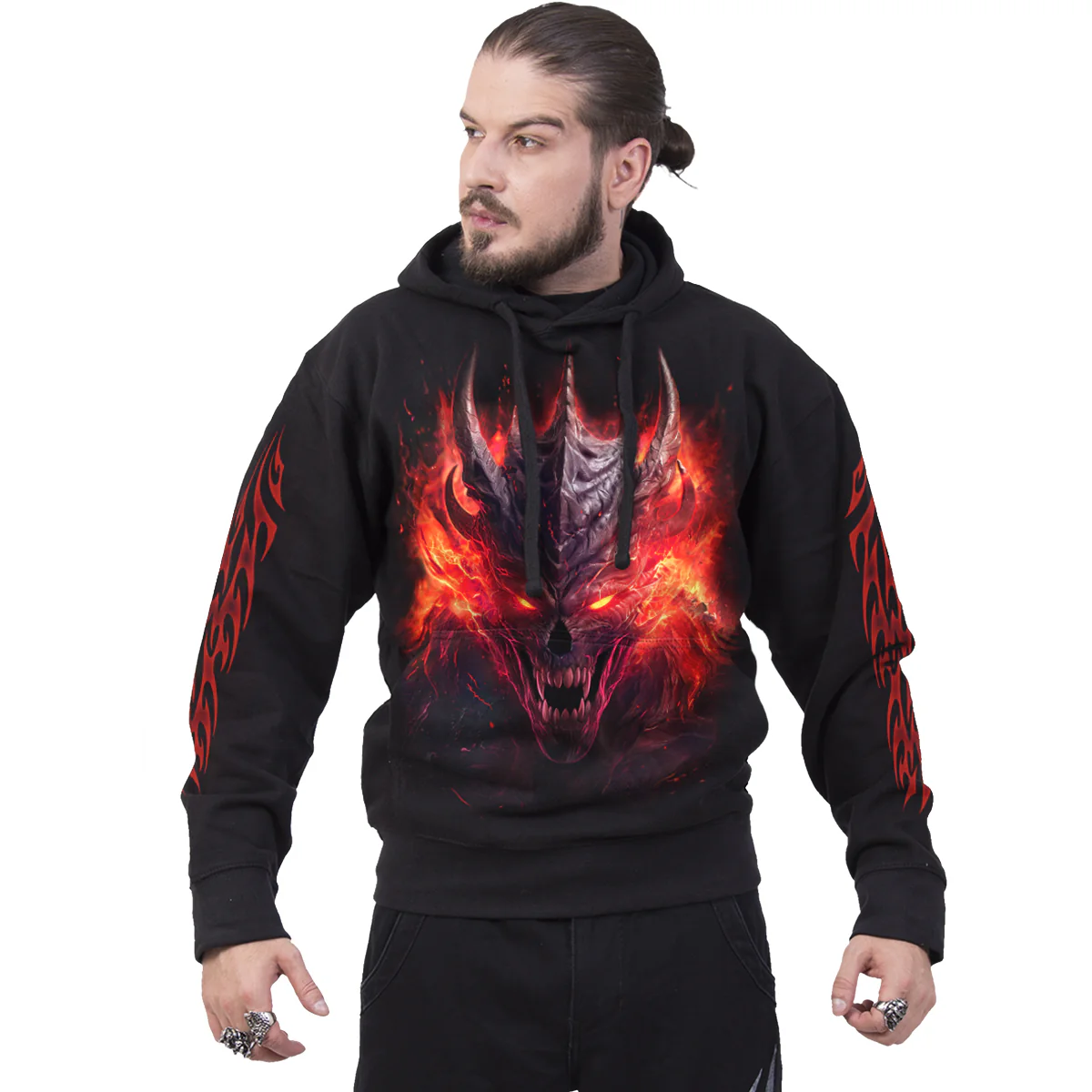RIFF BURNER - Hoody Black - Image 3
