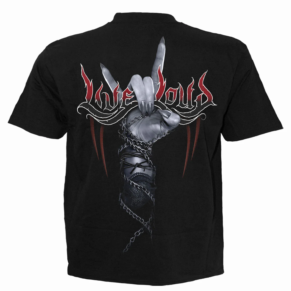 ROCK LOUD - T-Shirt Black - Image 2