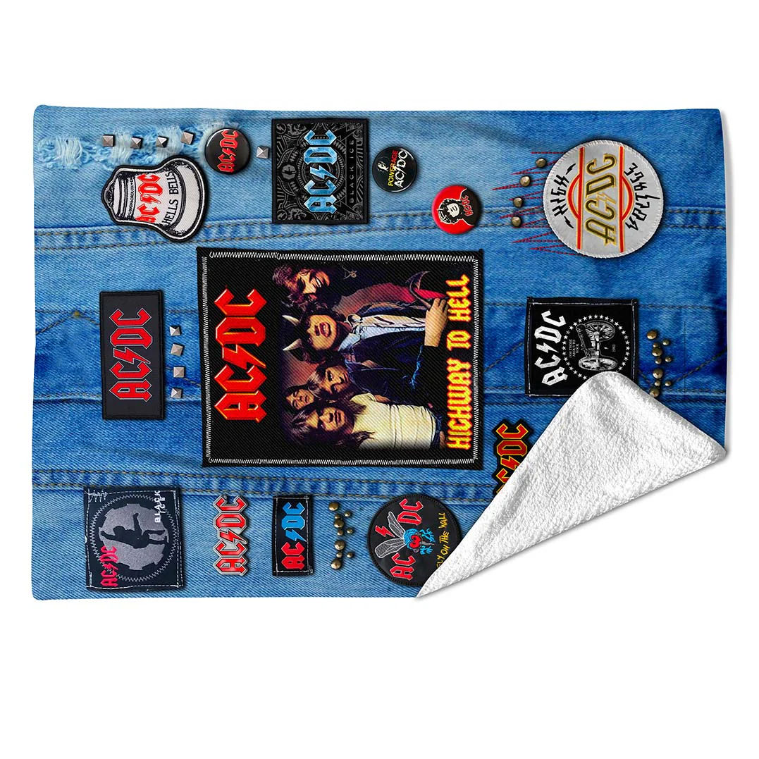 Rocksax AC/DC Blanket - Battle Vest - Image 2