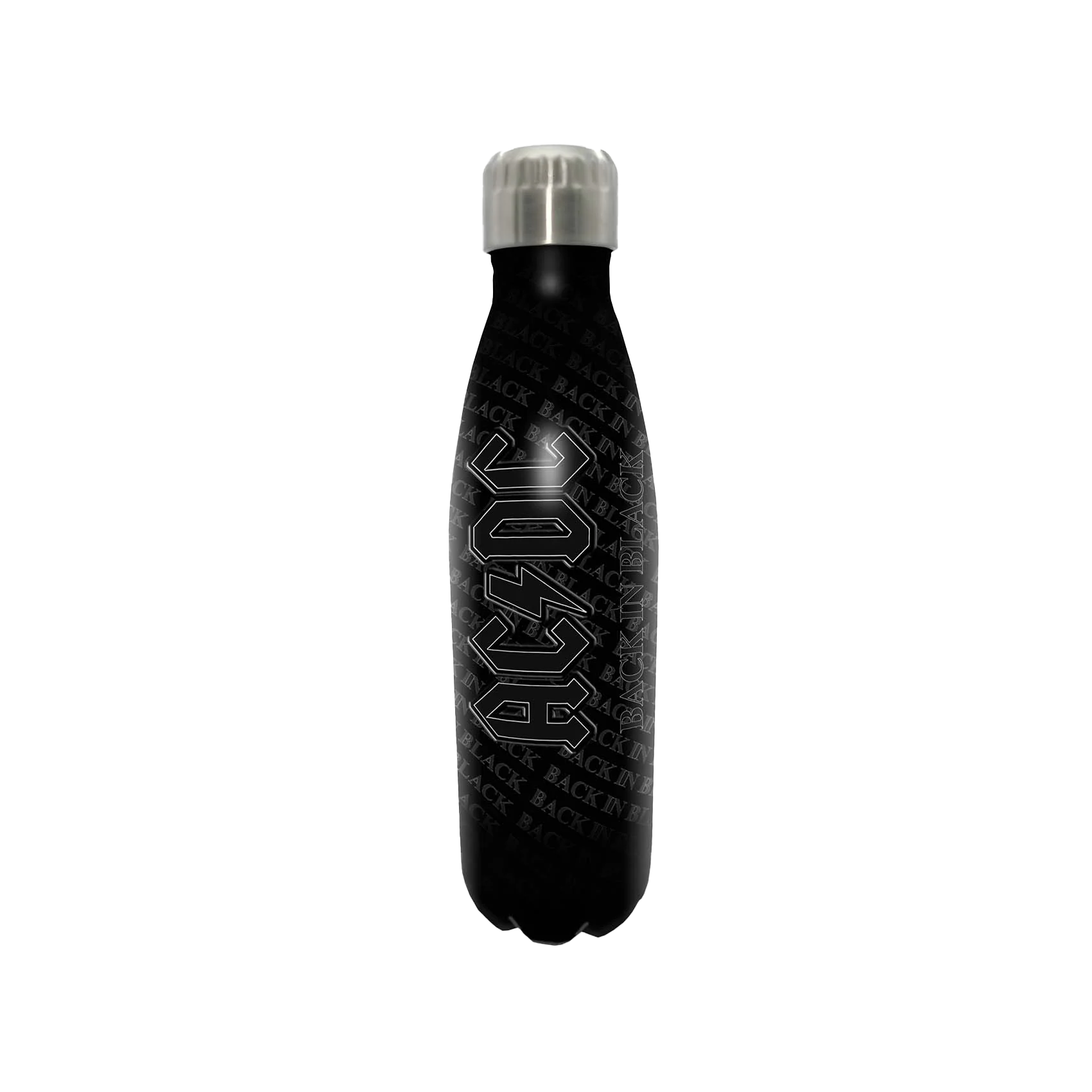 Rocksax AC/DC Drink Bottle - Back In Black
