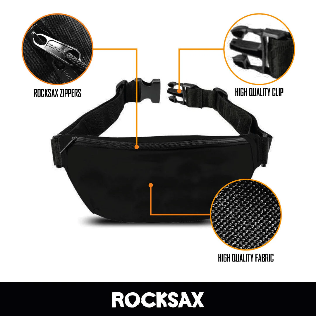 Rocksax Bad Omens Bum Bag (Fanny Pack) - Ramskull - Image 2