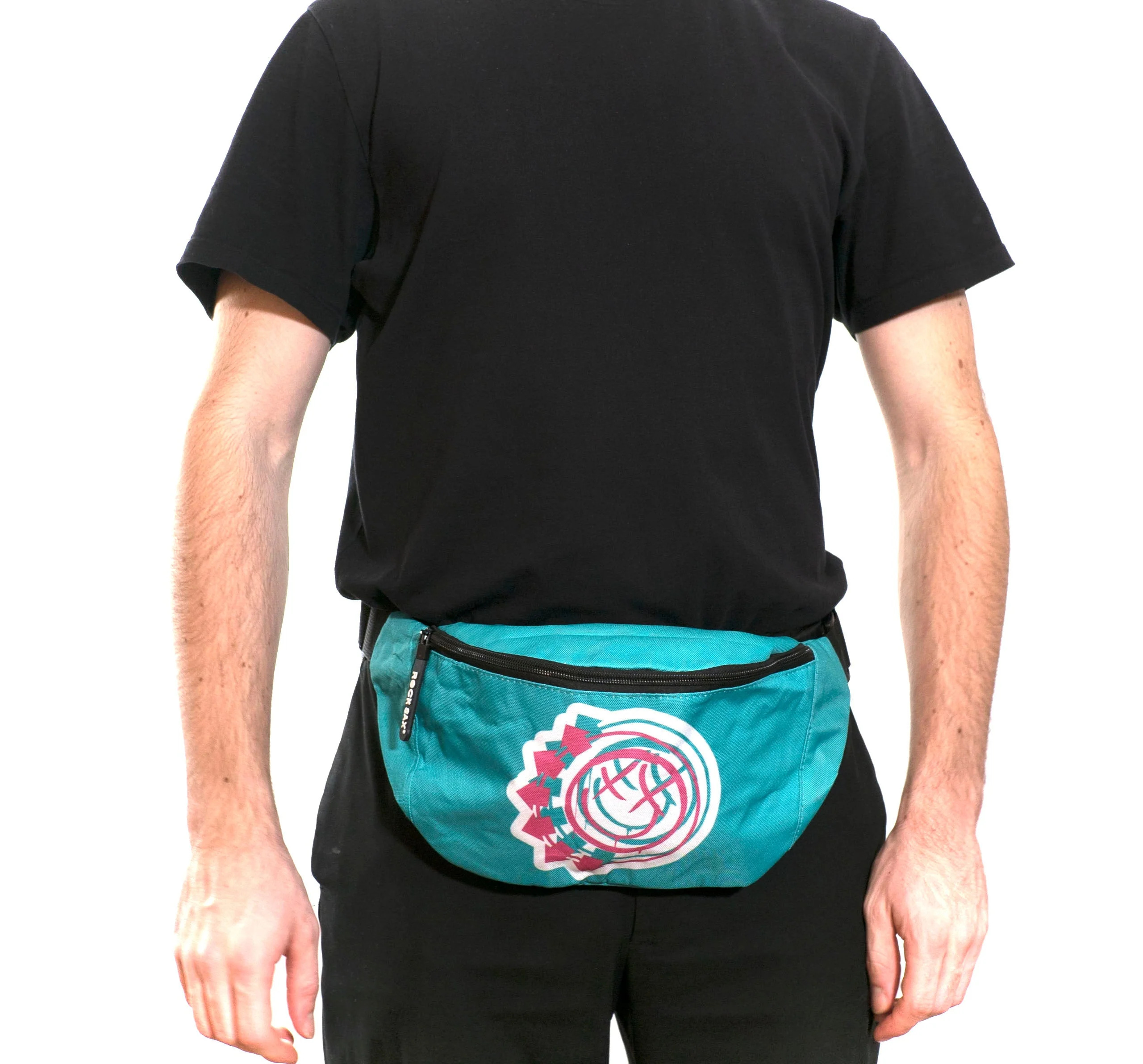 Rocksax Blink 182 Bum Bag (Fanny pack) - Logo Blue - Image 5