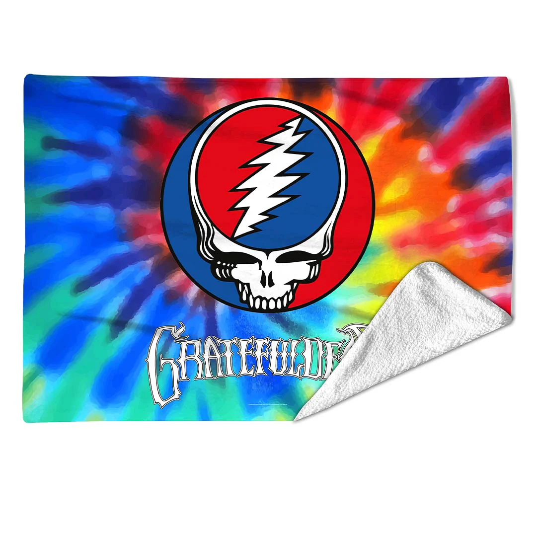 Rocksax Grateful Dead Blanket - Tie Dye - Image 2