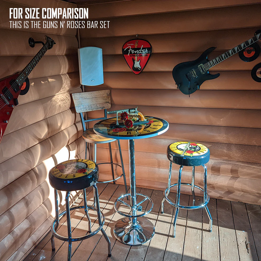 Rocksax Marilyn Manson Bar Set - Red Lips - Image 2