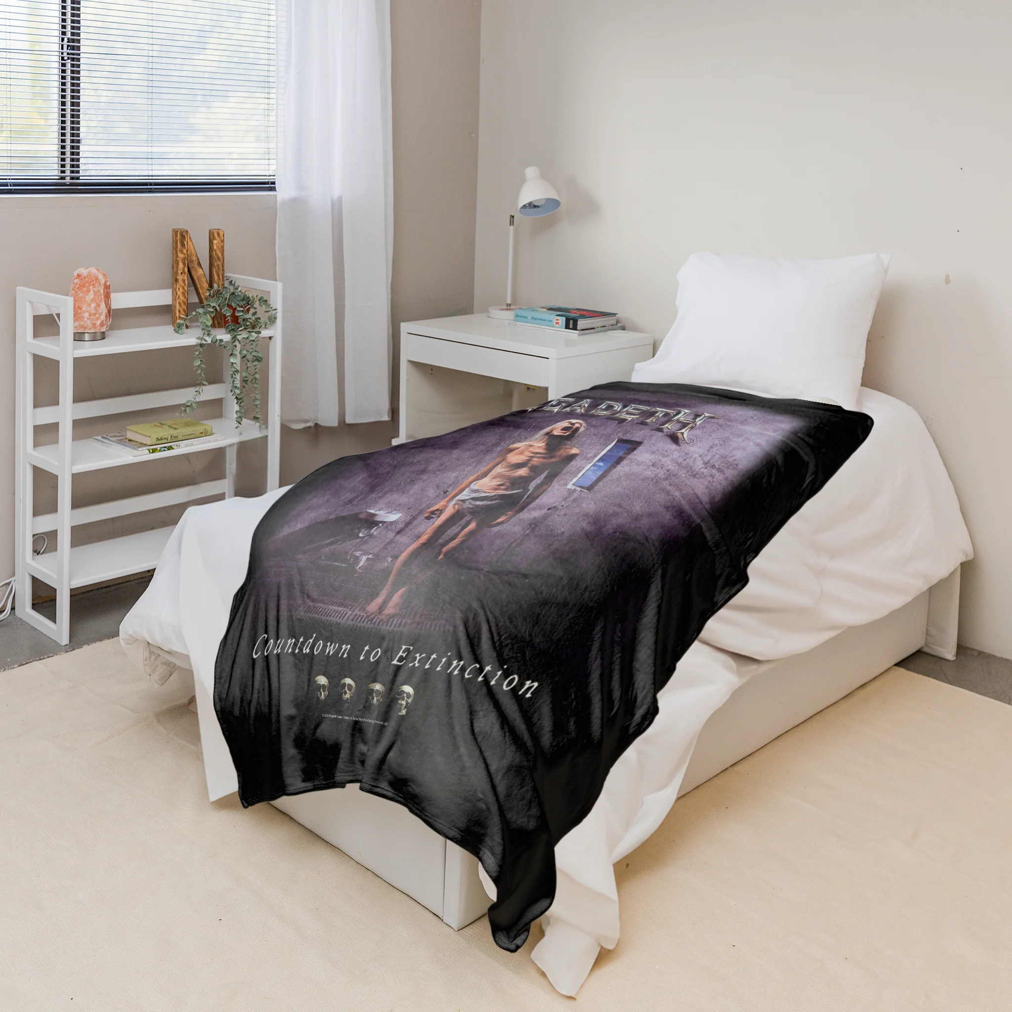 Rocksax Megadeth Sherpa Fleece Blanket - Countdown to Extinction - Image 4