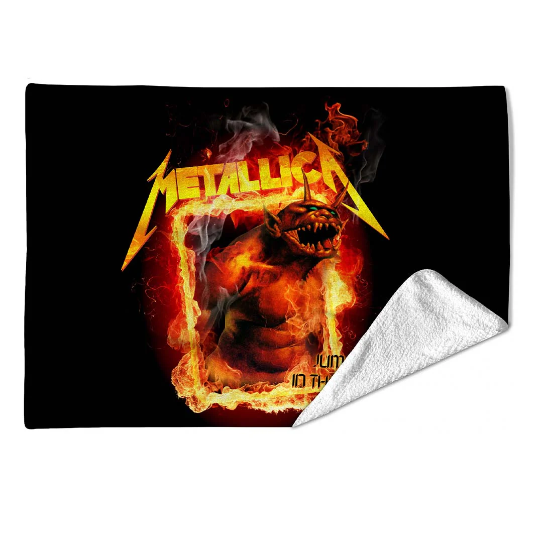 Rocksax Metallica Blanket - Jump In The Fire - Image 2