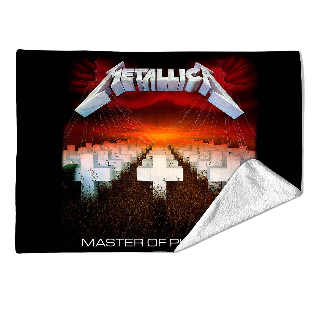 Rocksax Metallica Sherpa Fleece Blanket - Master of Puppets - Image 2