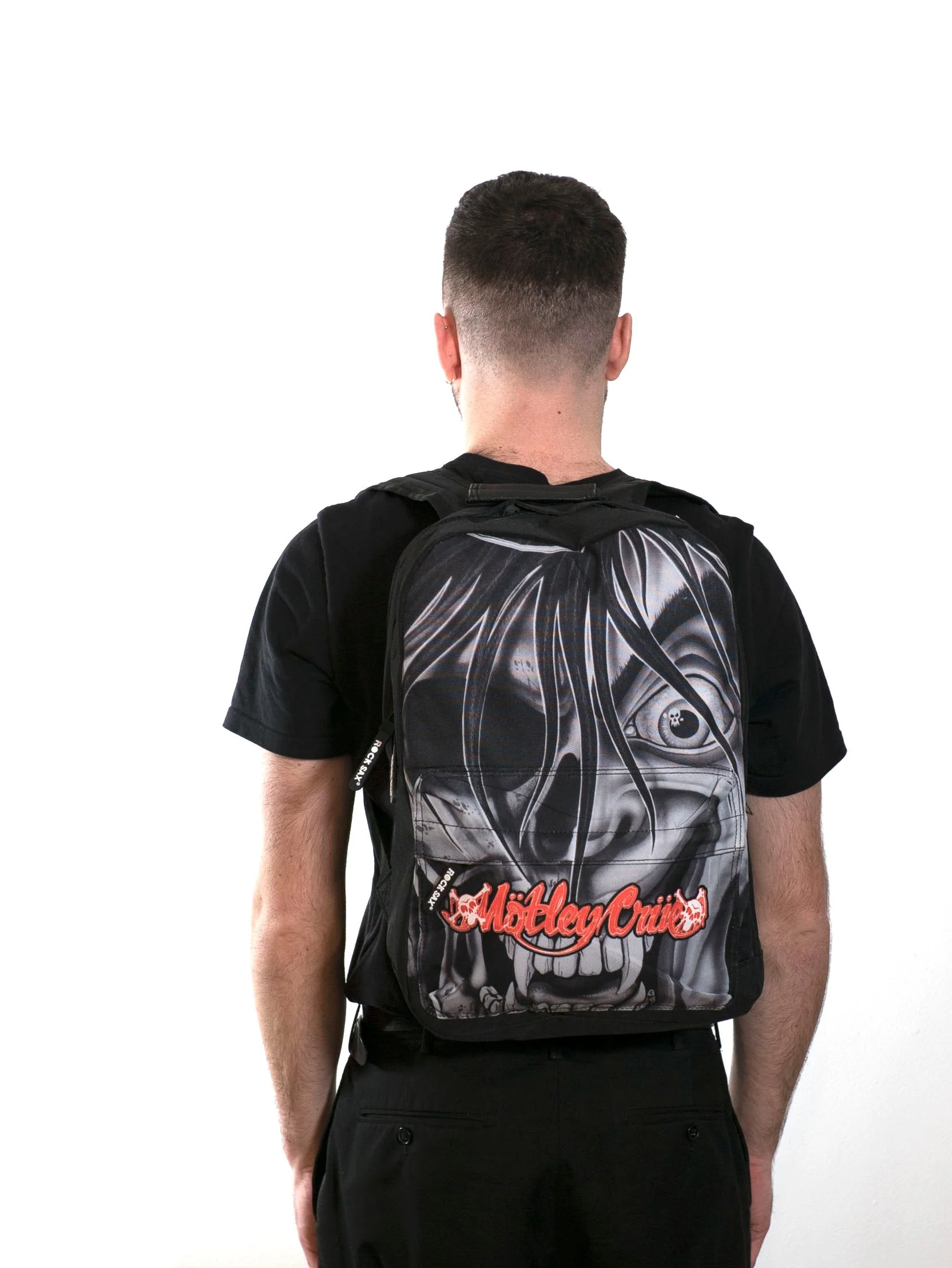 Rocksax Mötley Crüe Backpack - Dr Fg Face - Image 5