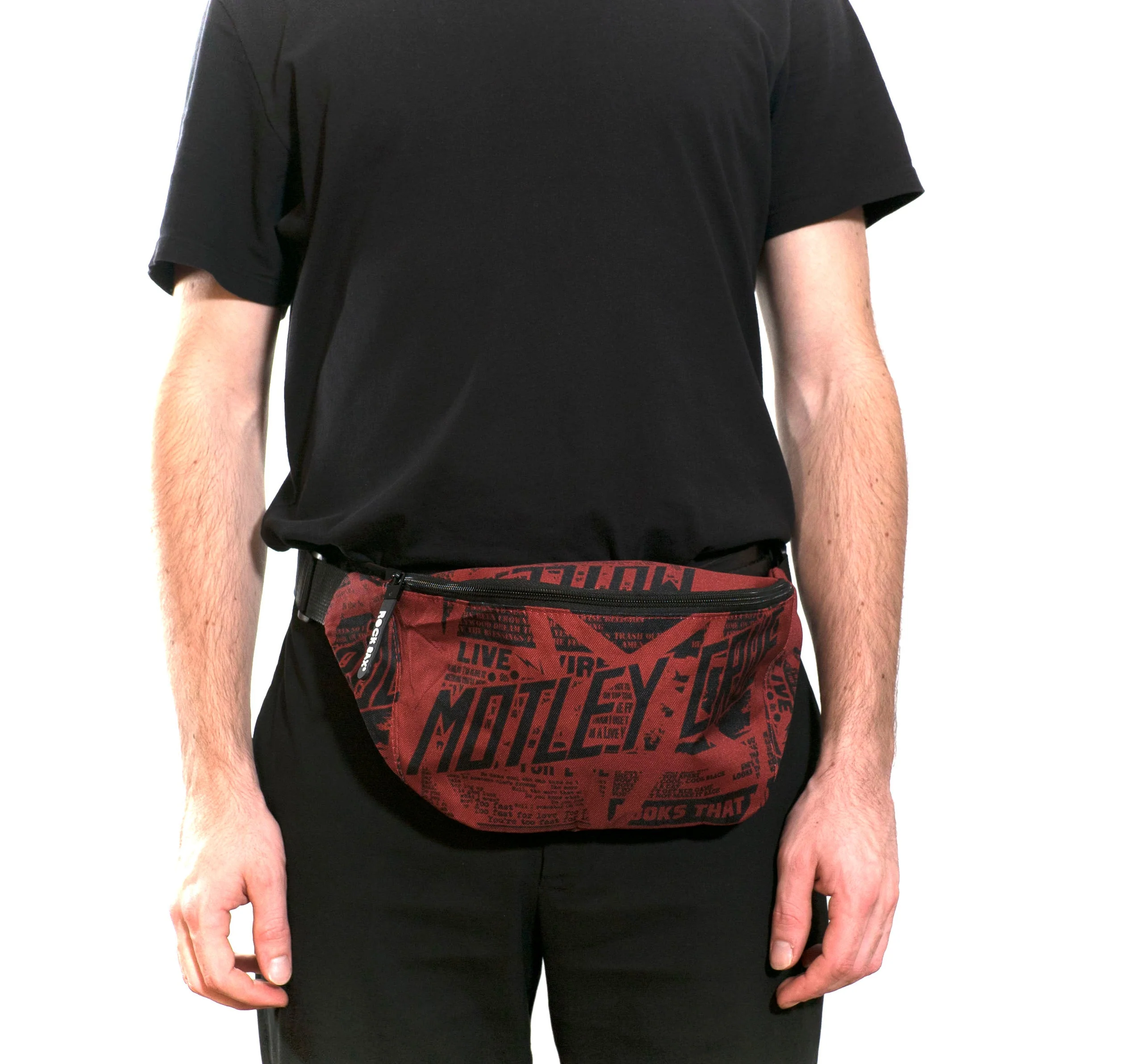 Rocksax Mötley Crüe Bum Bag (Fanny pack) - Girls Live - Image 4