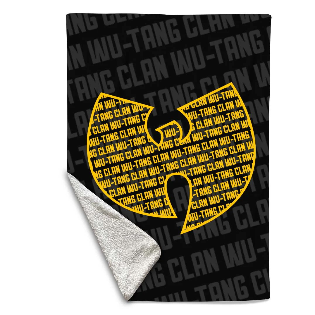 Rocksax Wu-Tang Blanket - Logo Repeat