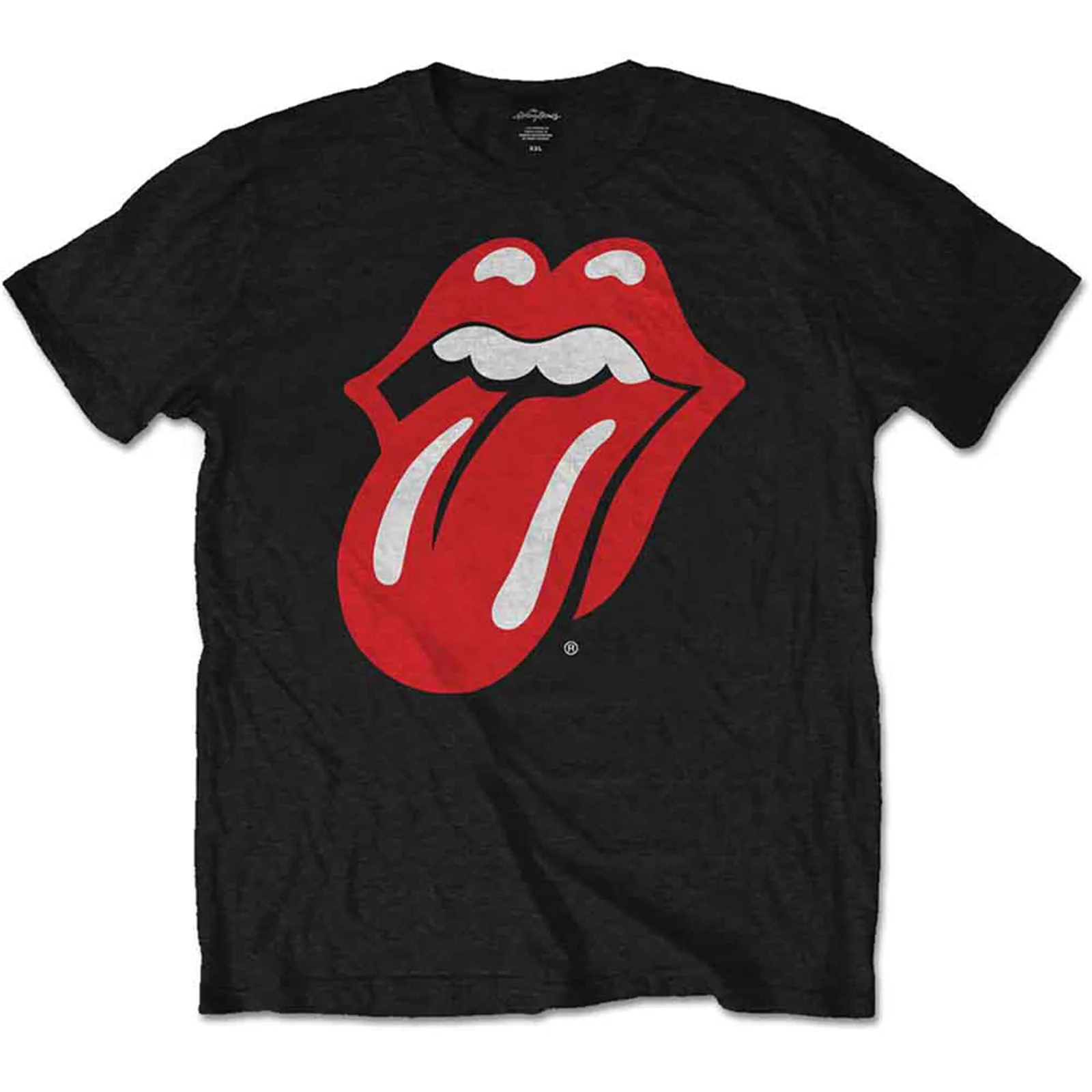 THE ROLLING STONES - CLASSIC TONGUE - T-Shirt Black
