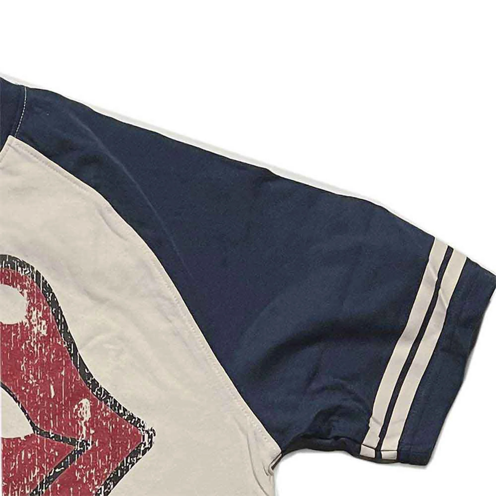 THE ROLLING STONES - LICK - Raglan T-Shirt Blue - Image 2