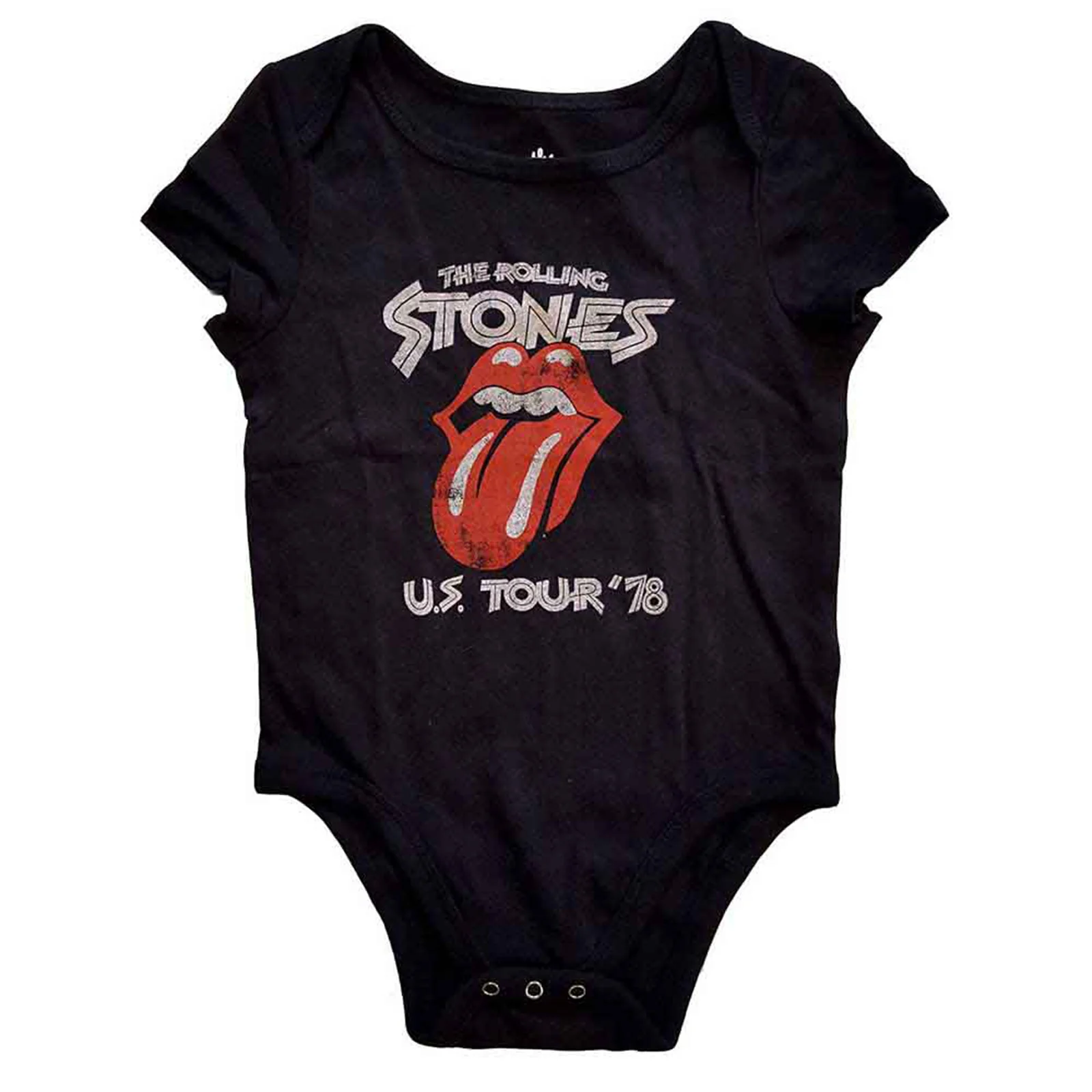 THE ROLLING STONES - US TOUR '78 - Baby Grow Black