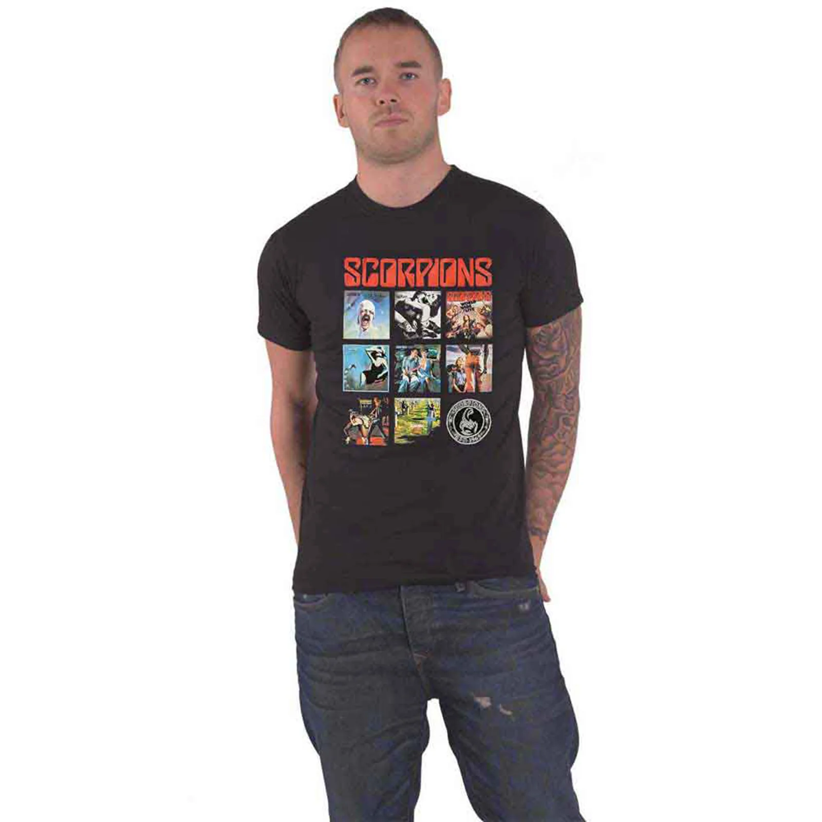 SCORPIONS - REMASTERED - T-Shirt Black - Image 2