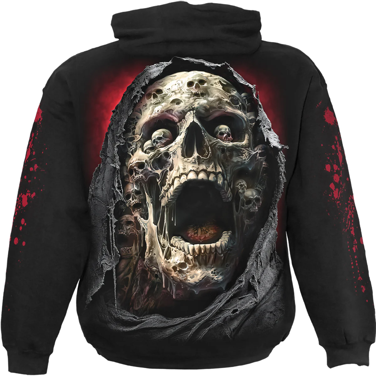 SCREAMING DEATH - Hoody Black - Image 2