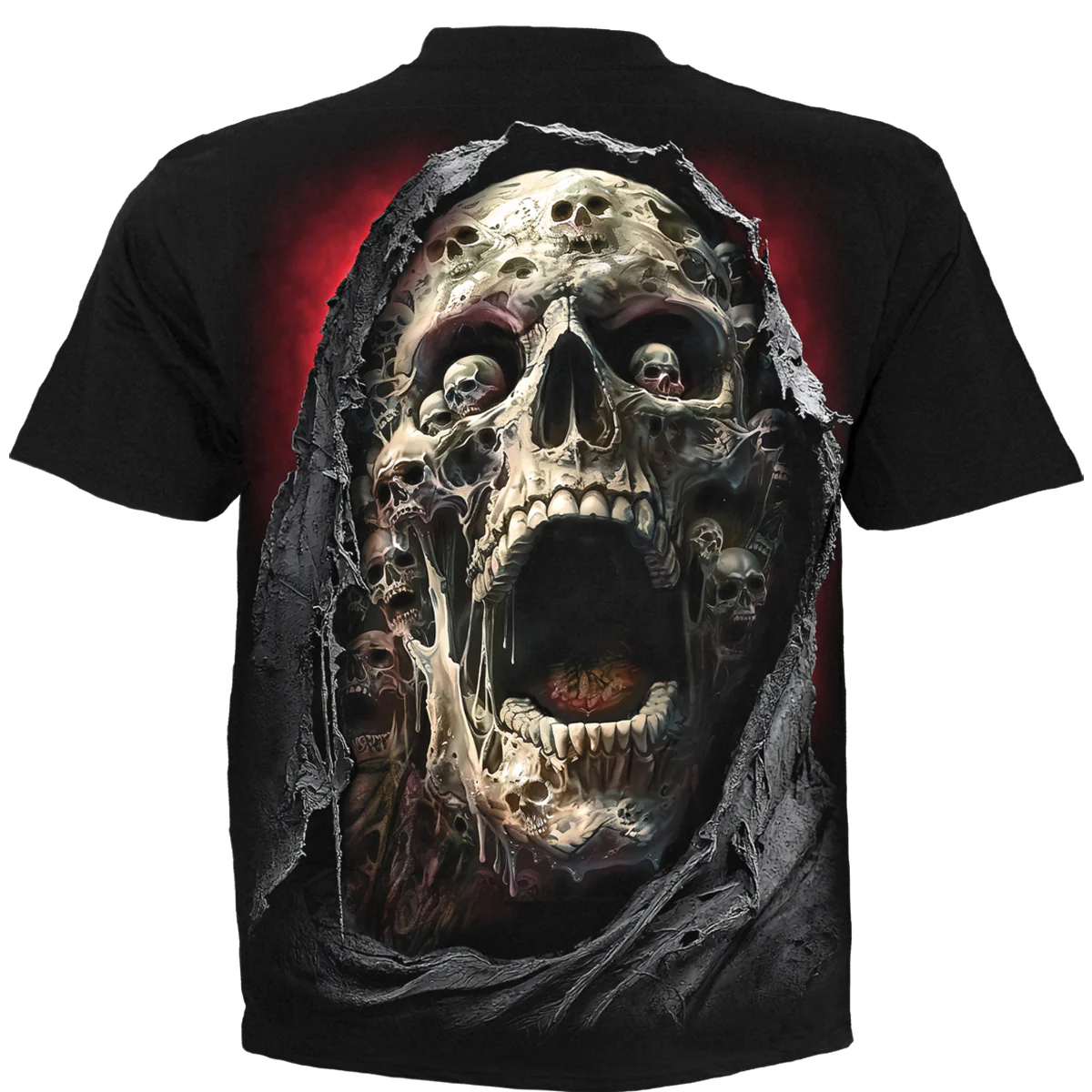 SCREAMING DEATH - T-Shirt Black - Image 2