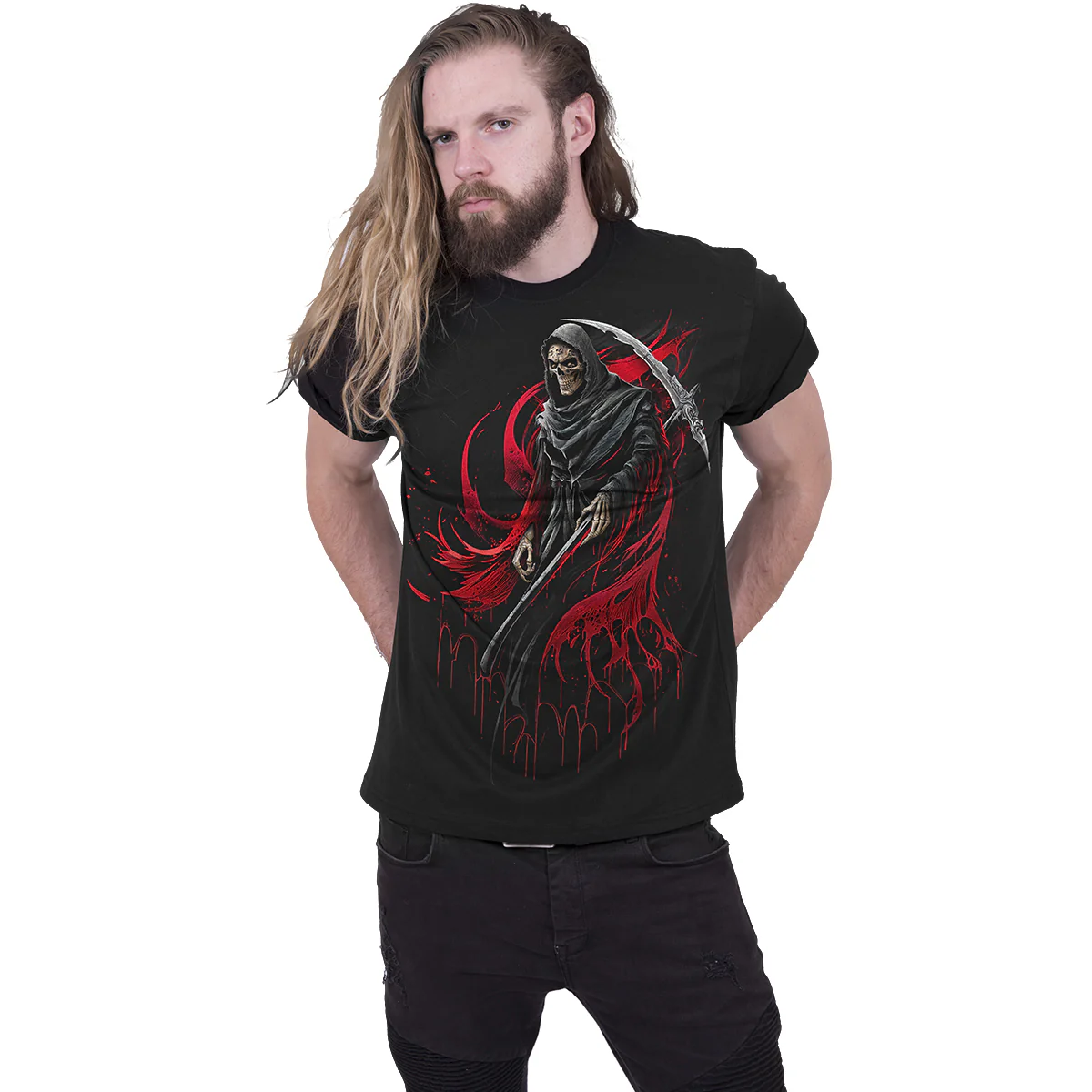SCREAMING DEATH - T-Shirt Black - Image 3