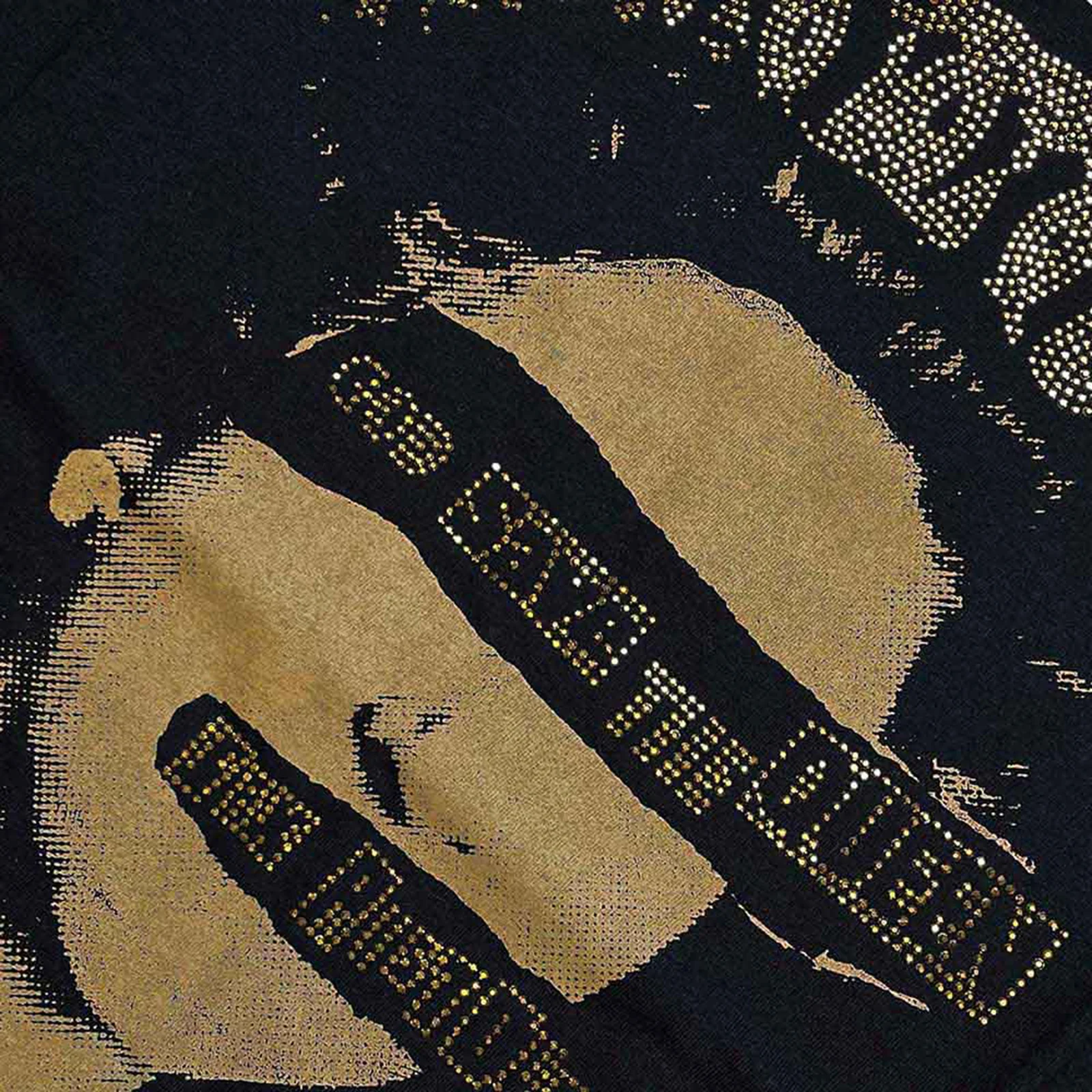 THE SEX PISTOLS - GOD SAVE THE QUEEN - T-Shirt Black (Embellished) - Image 2