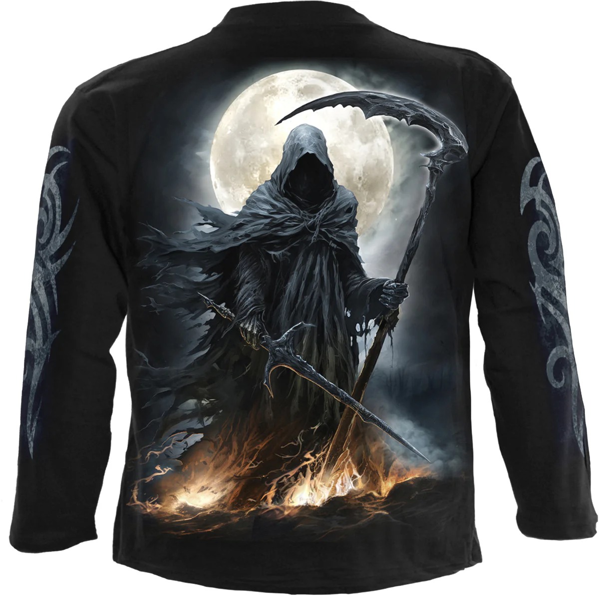 SHADOW RIDER - Longsleeve T-Shirt Black - Image 2