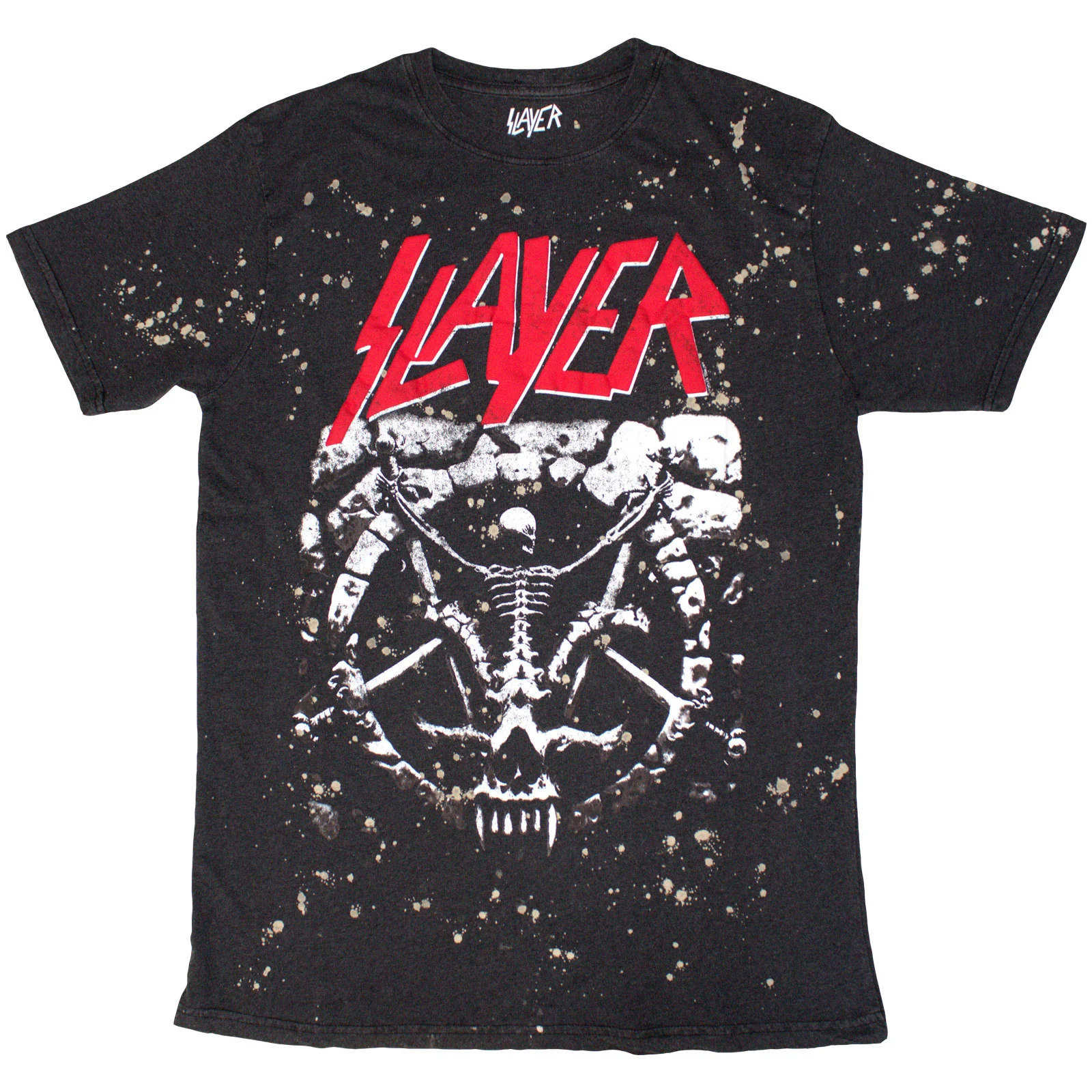 SLAYER - DIVINE SPLATTER - T-Shirt Black (Wash Collection)