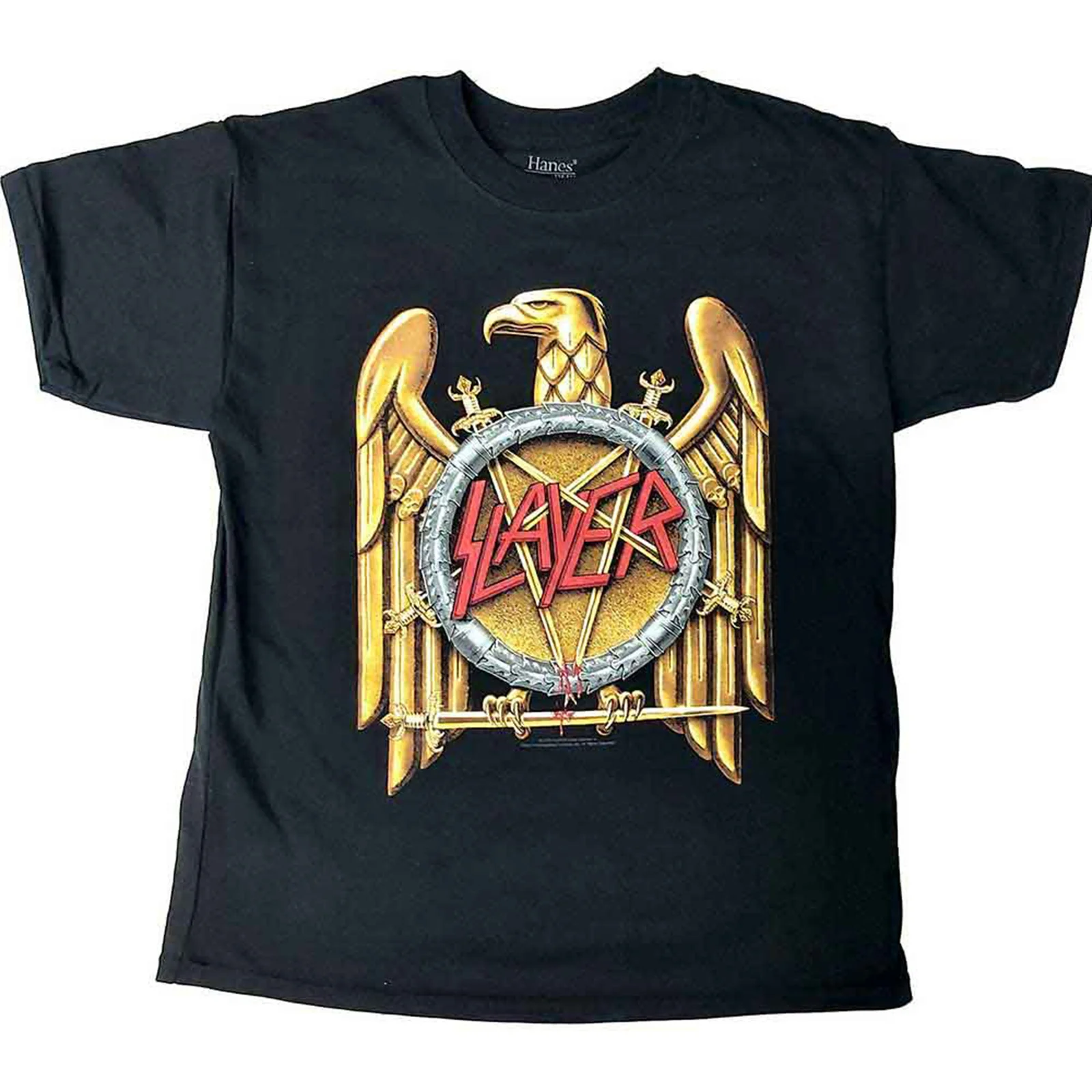 SLAYER - GOLD EAGLE - Kids T-Shirt Black