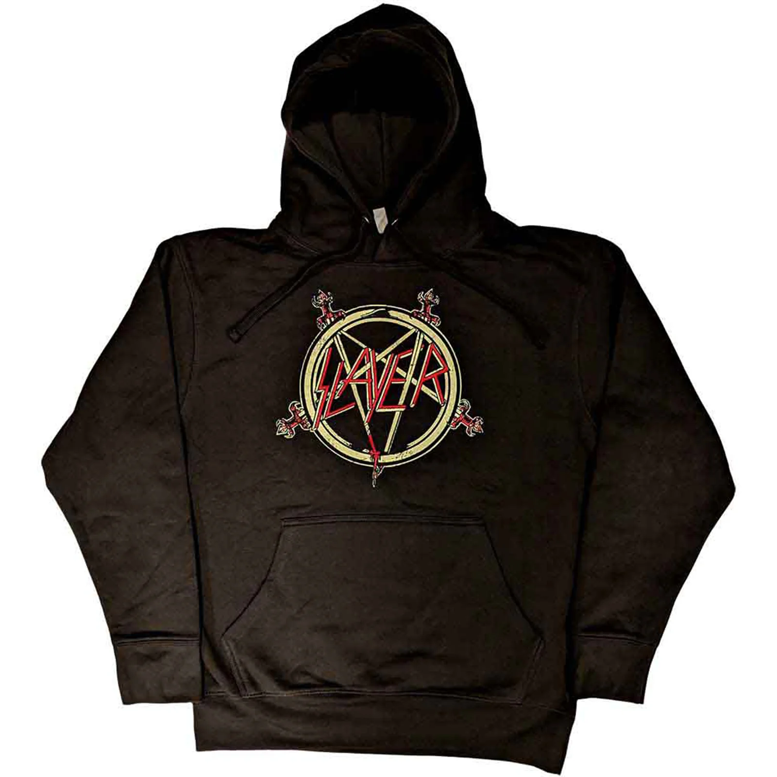 SLAYER - PENTAGRAM - Pullover Hoodie Black