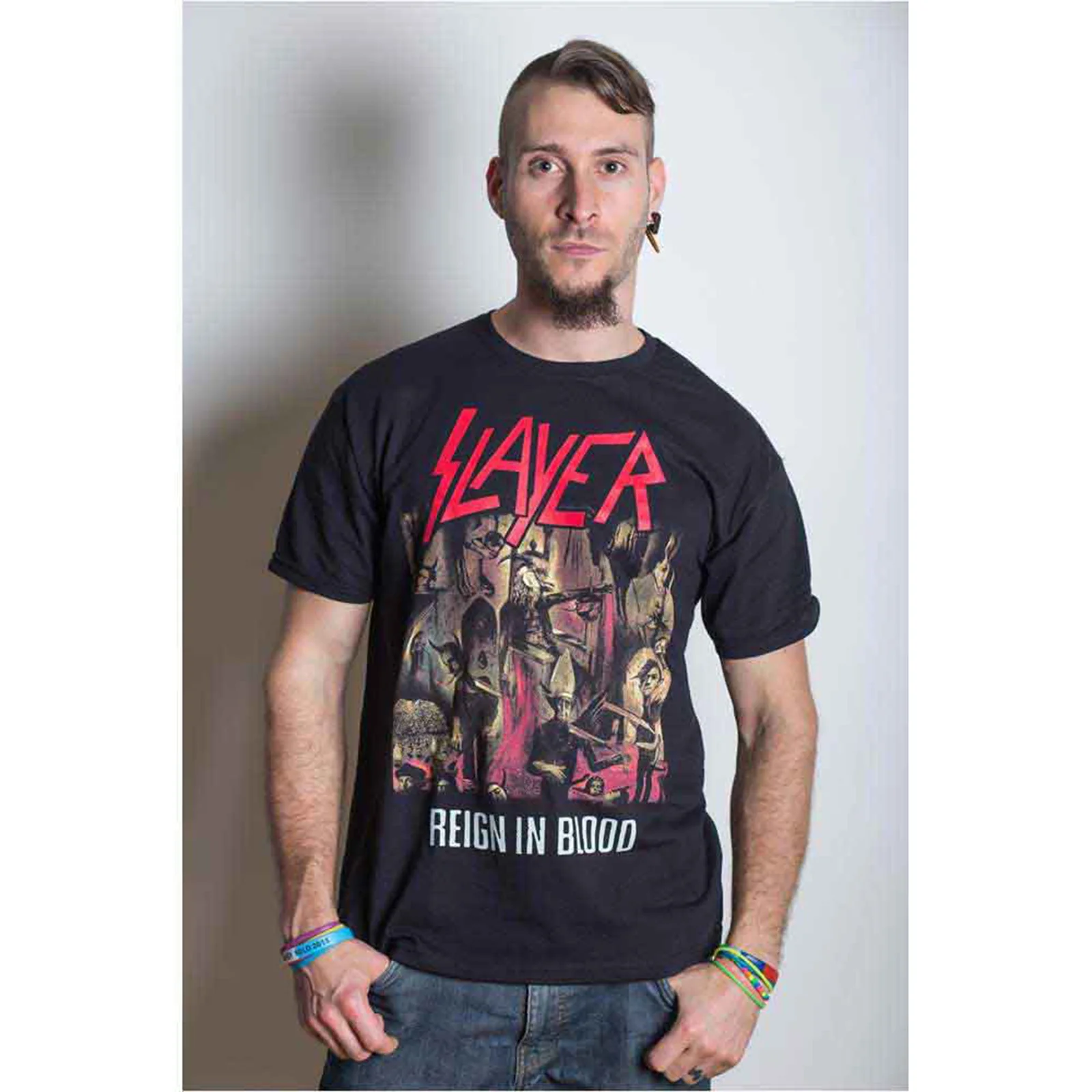 SLAYER - REIGN IN BLOOD - T-Shirt Black - Image 3