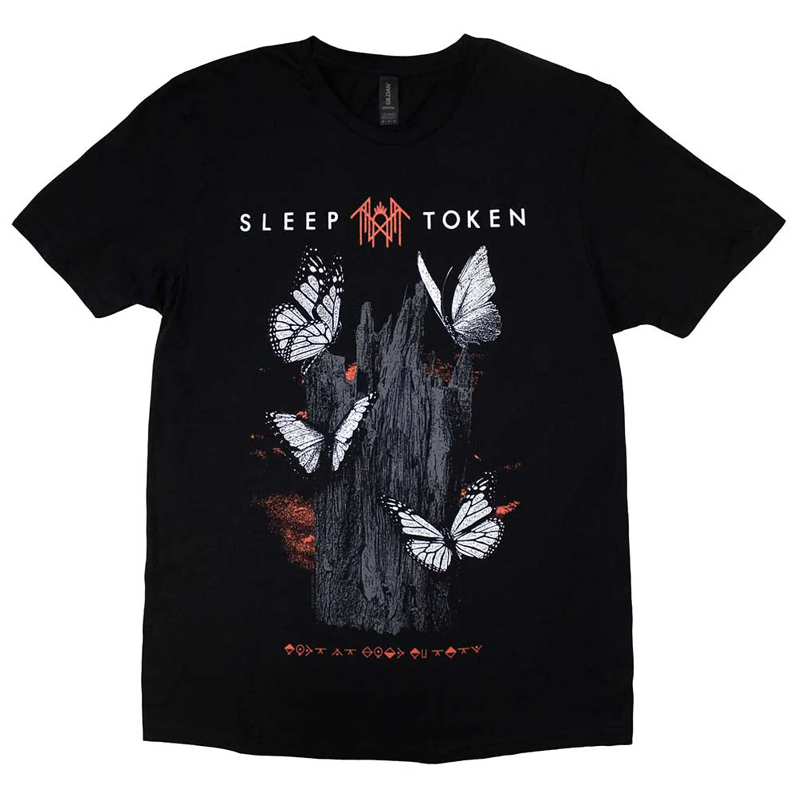 SLEEP TOKEN - BUTTERFLIES - T-Shirt Black