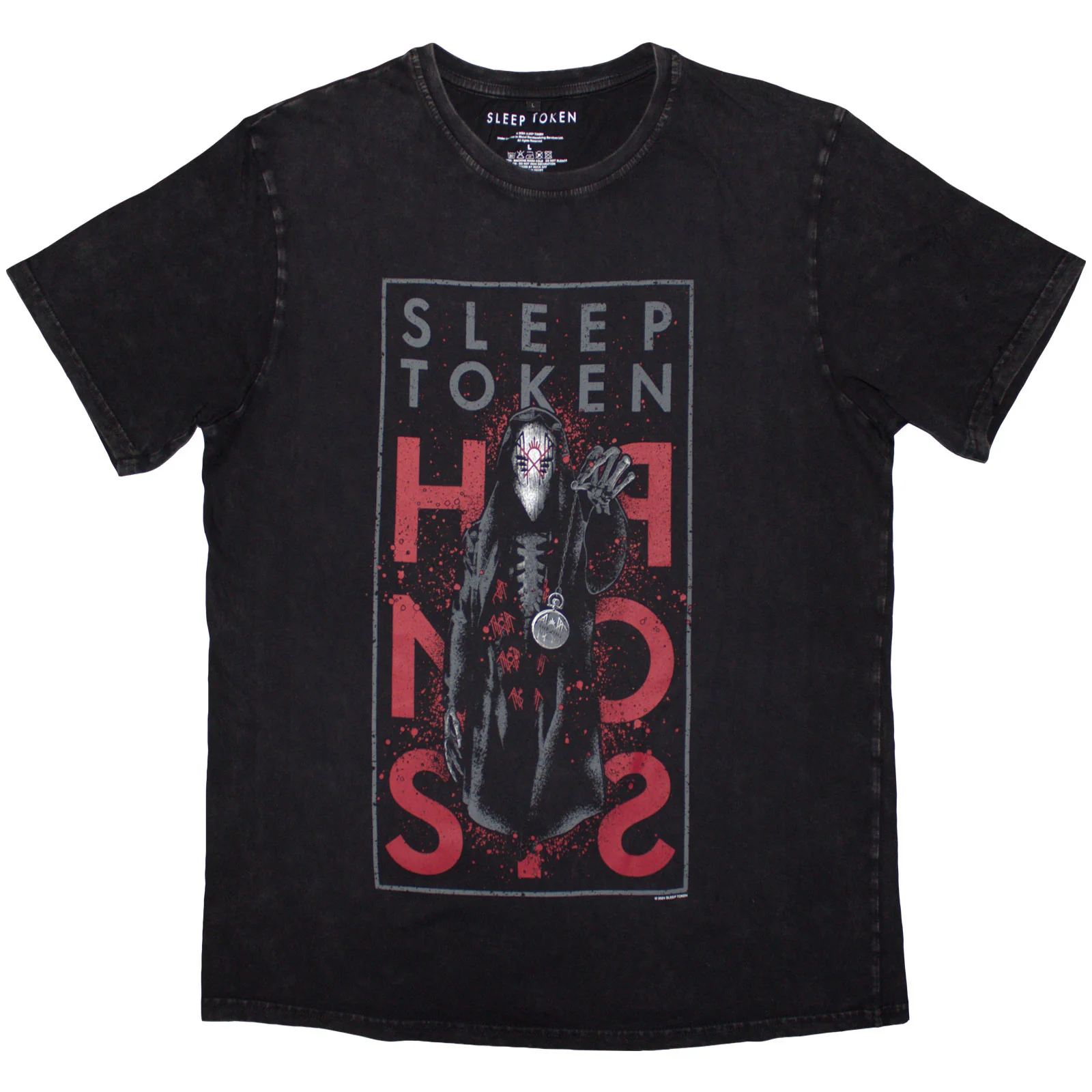 SLEEP TOKEN - HYPNOSIS - Stone Wash T-Shirt Black
