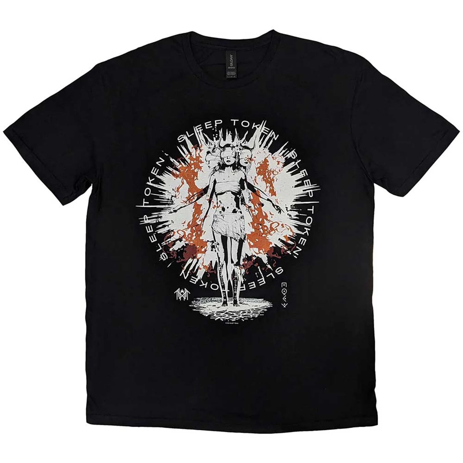 SLEEP TOKEN - RAIN - T-Shirt Black