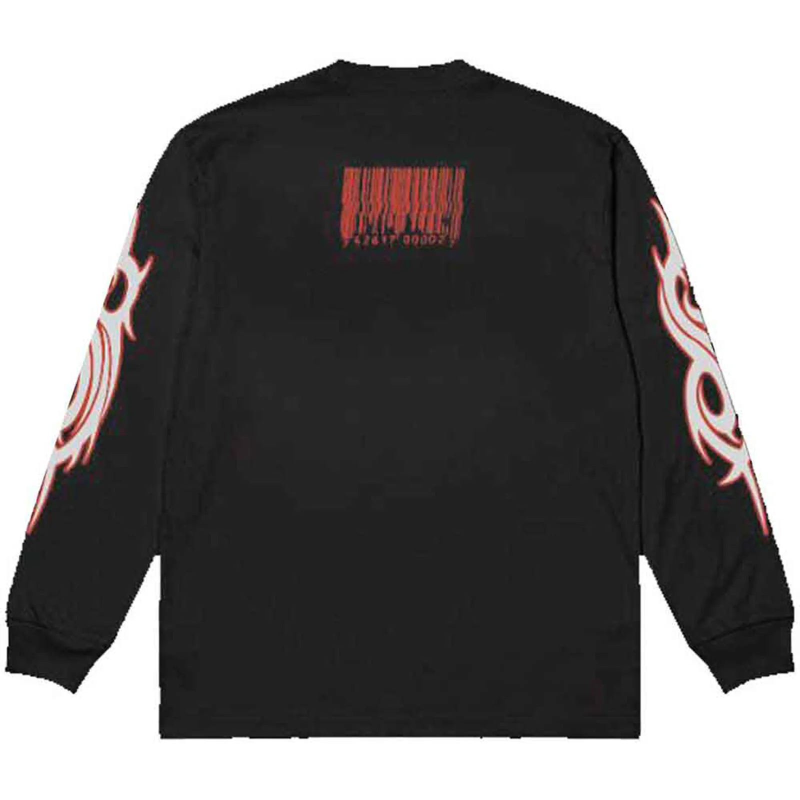 SLIPKNOT - SPIT IT OUT - Long Sleeve T-Shirt Black (Back & Sleeve Print) - Image 2