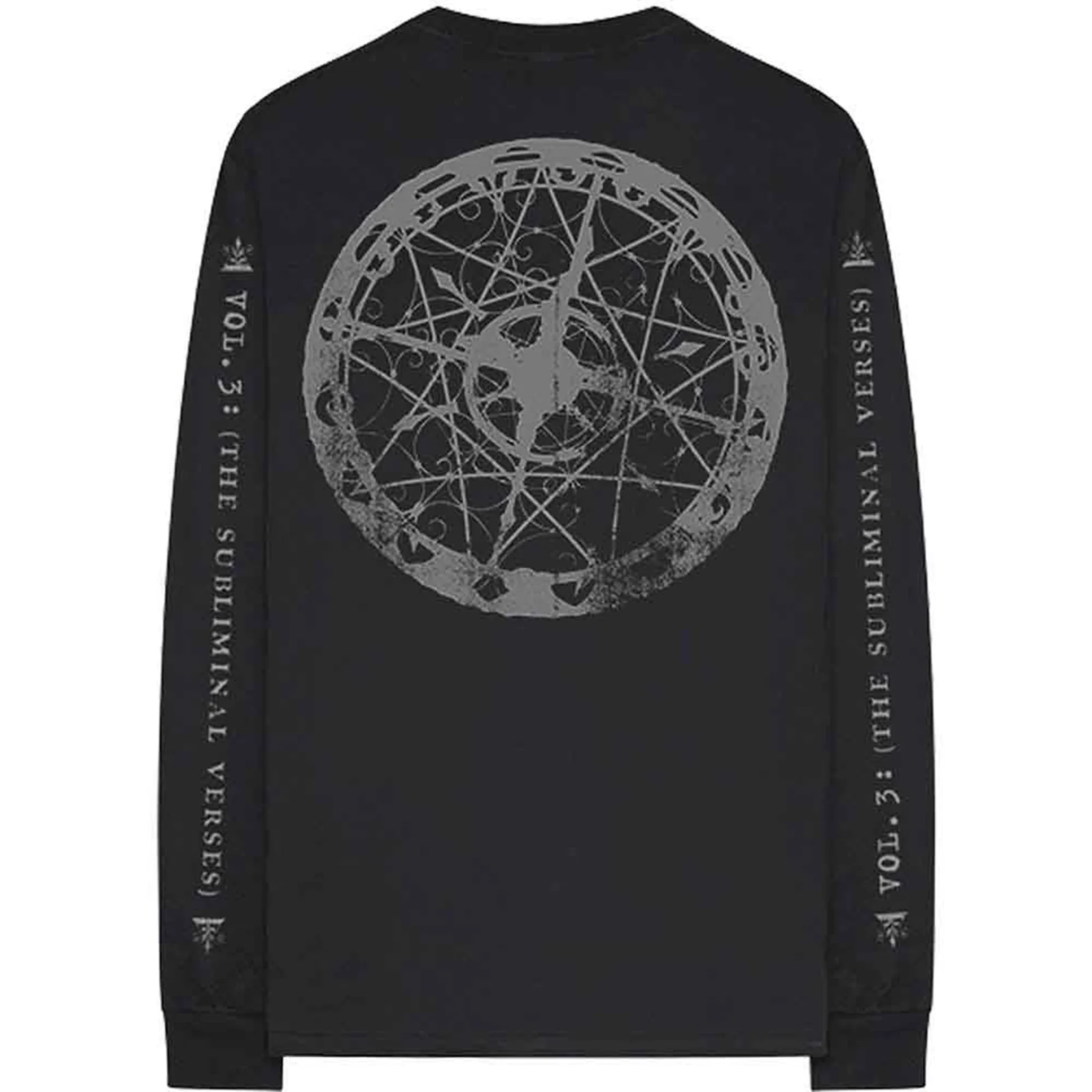 SLIPKNOT - SUBLIMINAL VERSES - Long Sleeve T-Shirt Black (Back & Sleeve Print) - Image 2