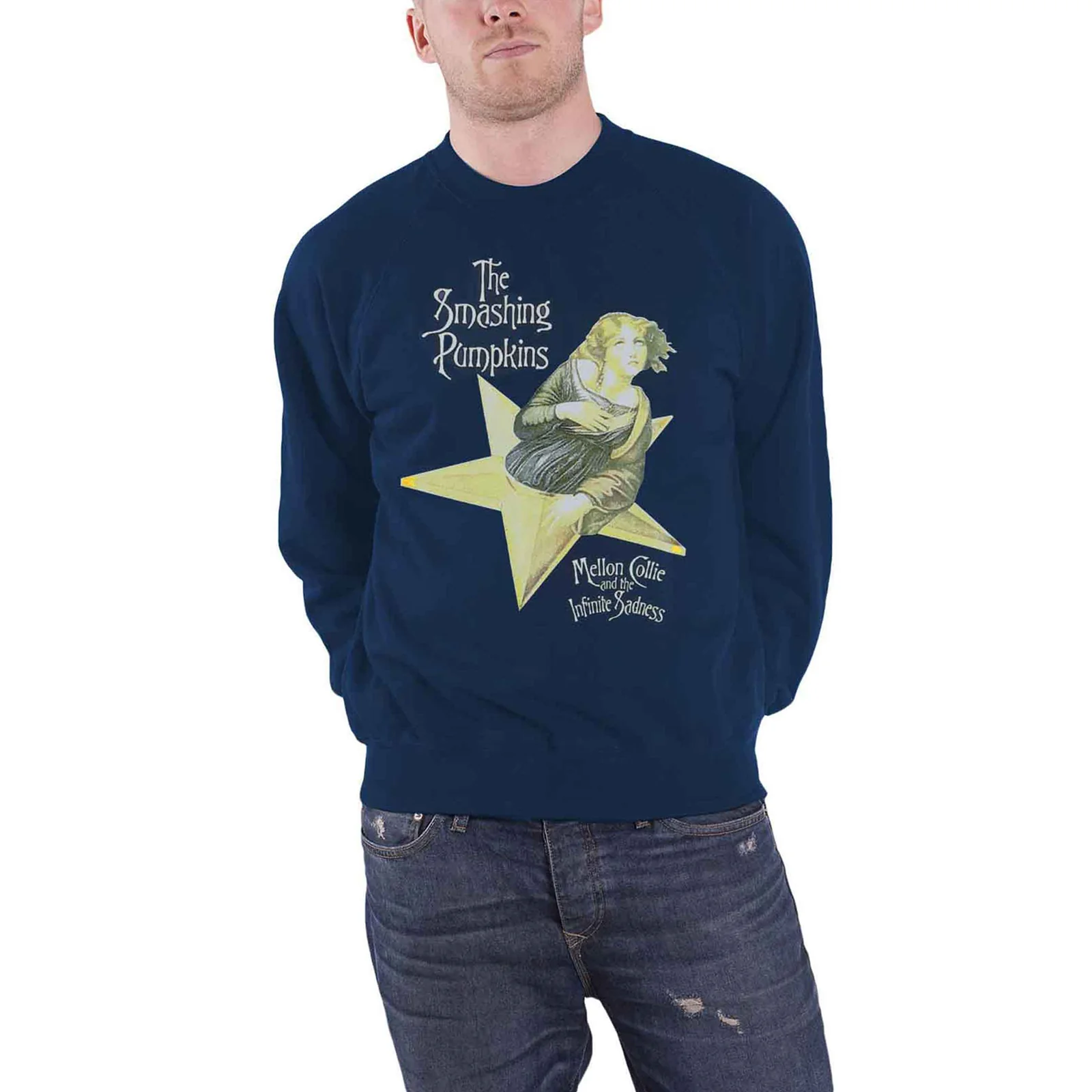THE SMASHING PUMPKINS - MELLON COLLIE - Sweatshirt Blue - Image 2