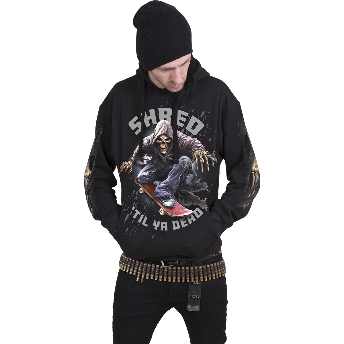 SOUL BOARDER - Hoody Black - Image 3